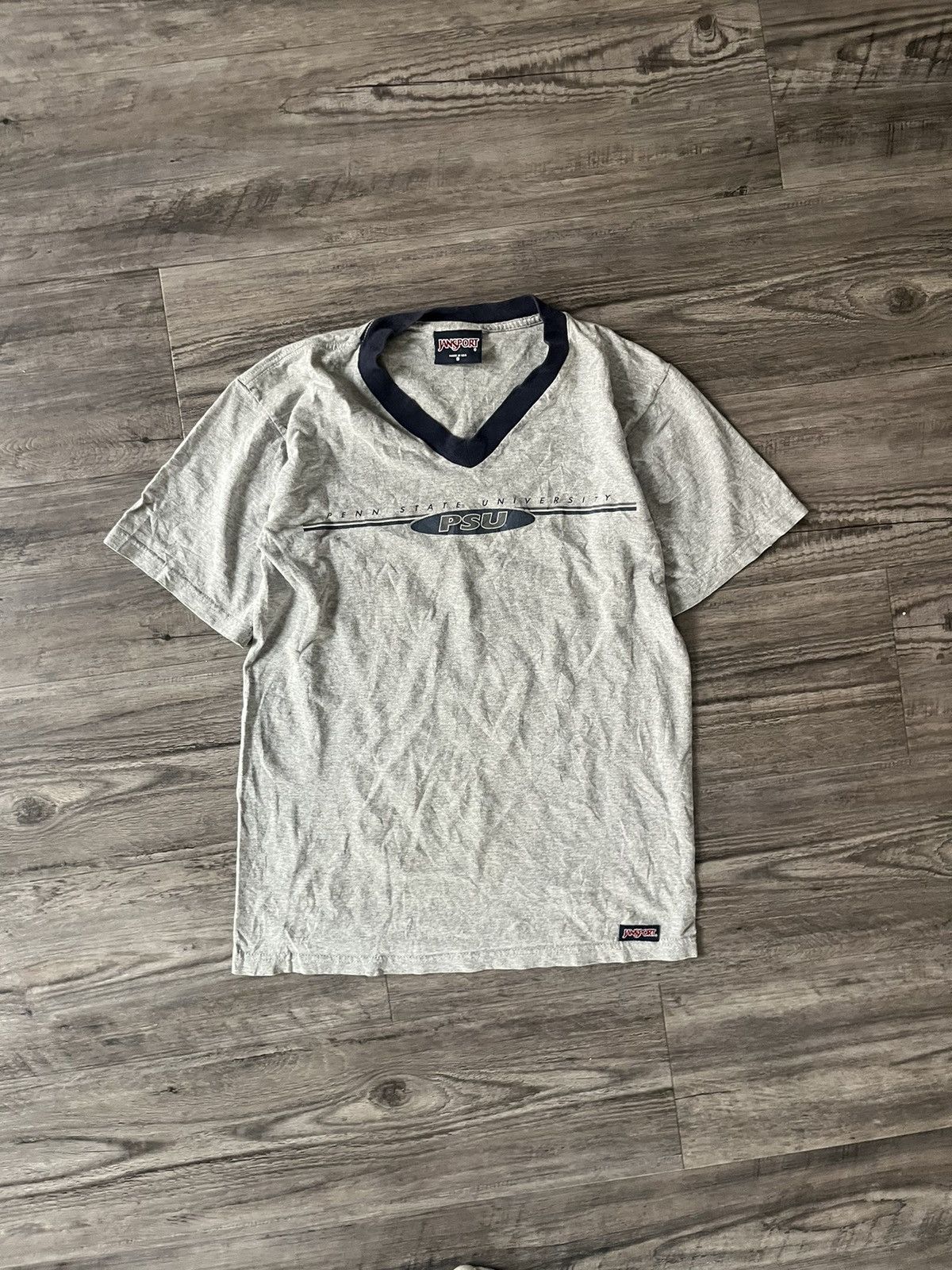 NCAA × Vintage Vintage 90s y2k PSU Jansport Tee Size US S / EU 44-46 / 1 - 1 Thumbnail