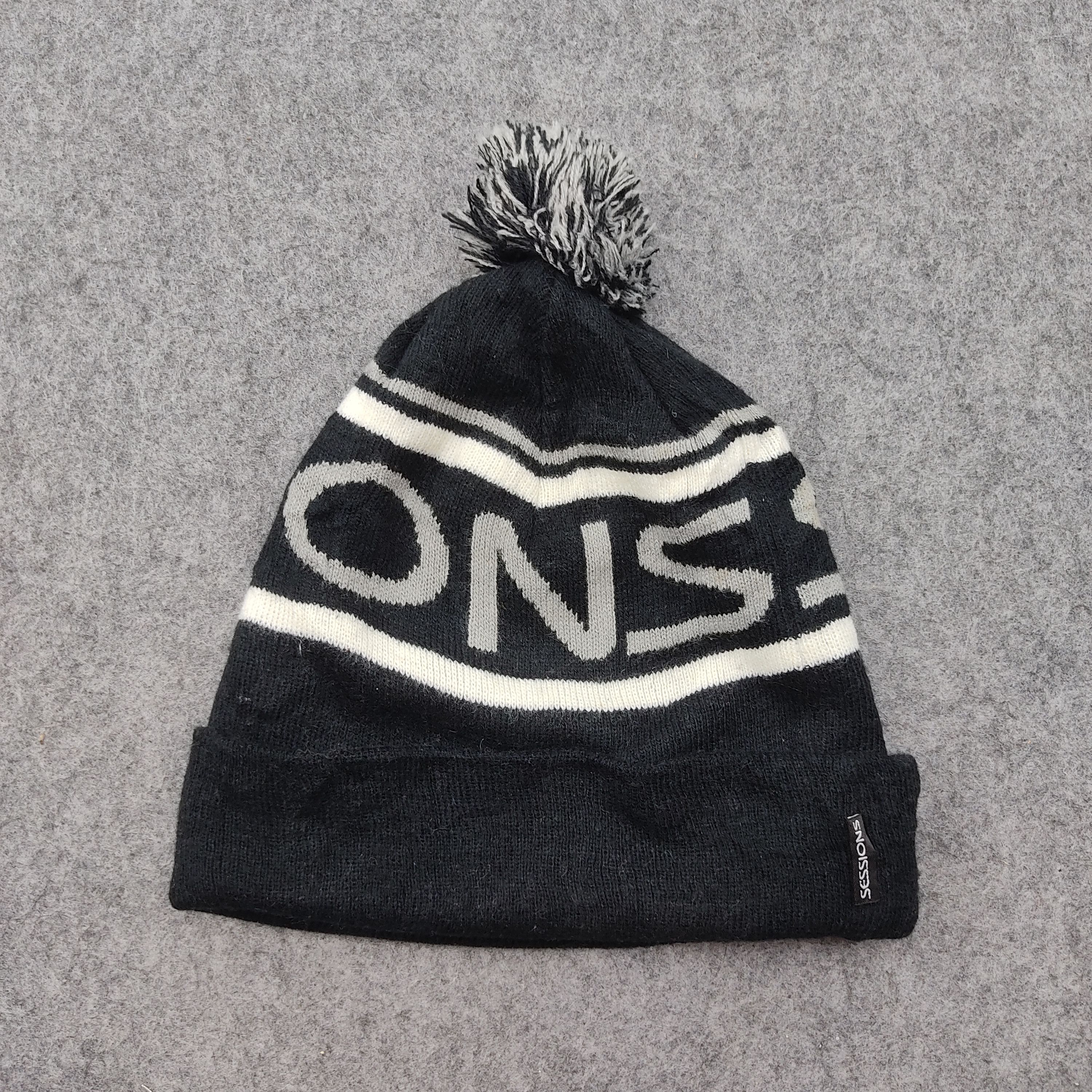 Japanese Brand × Sessions × Vintage Vintage Sessions Beanie / Snow Hat / Snow Cap Size ONE SIZE - 3 Thumbnail