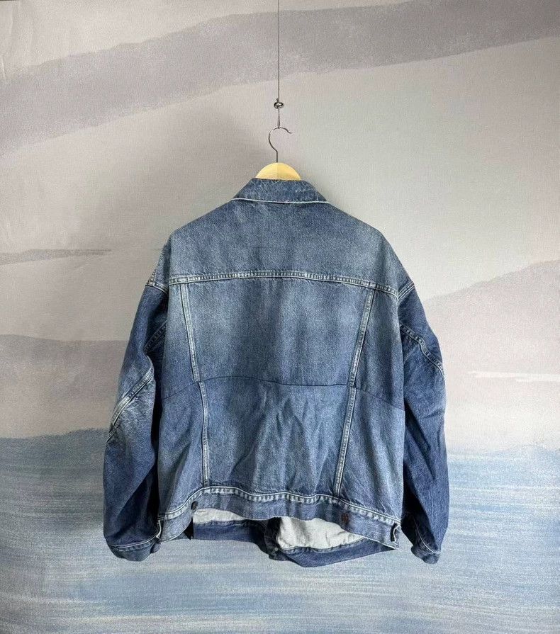 Balenciaga Balenciaga size 2 Blue pin buttoned irregularly patchwork d Size US S / EU 44-46 / 1 - 2 Thumbnail