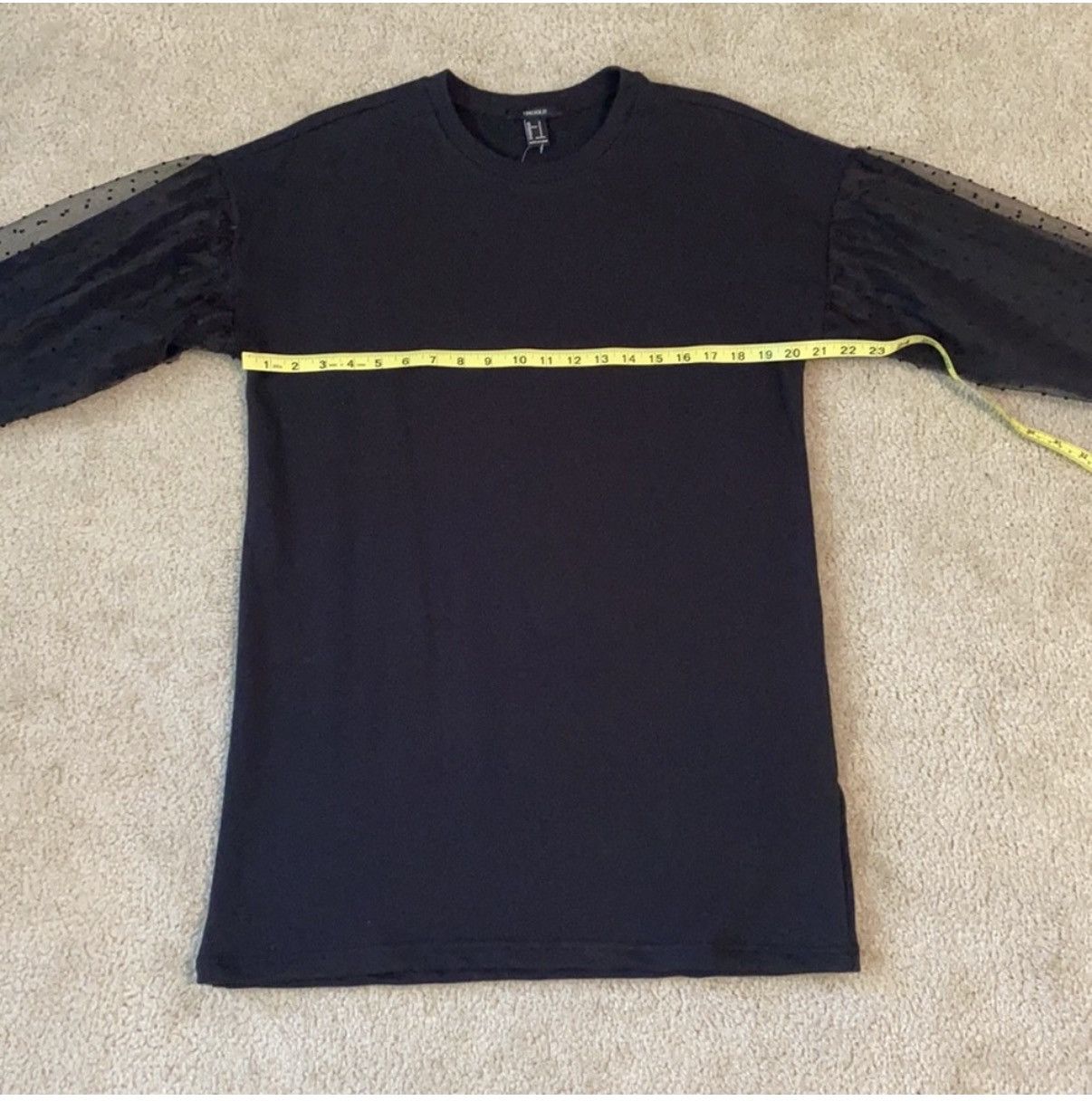 Forever 21 Forever 21 Black Sweatshirt Dress with Details Size S MWT Size S / US 4 / IT 40 - 7 Thumbnail