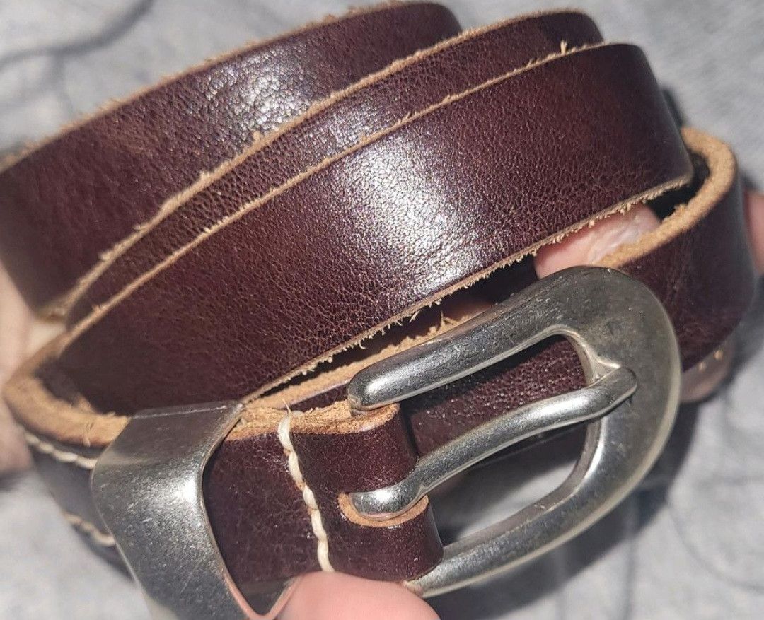 Our Legacy 2cm belt brown Size 34 - 4 Thumbnail