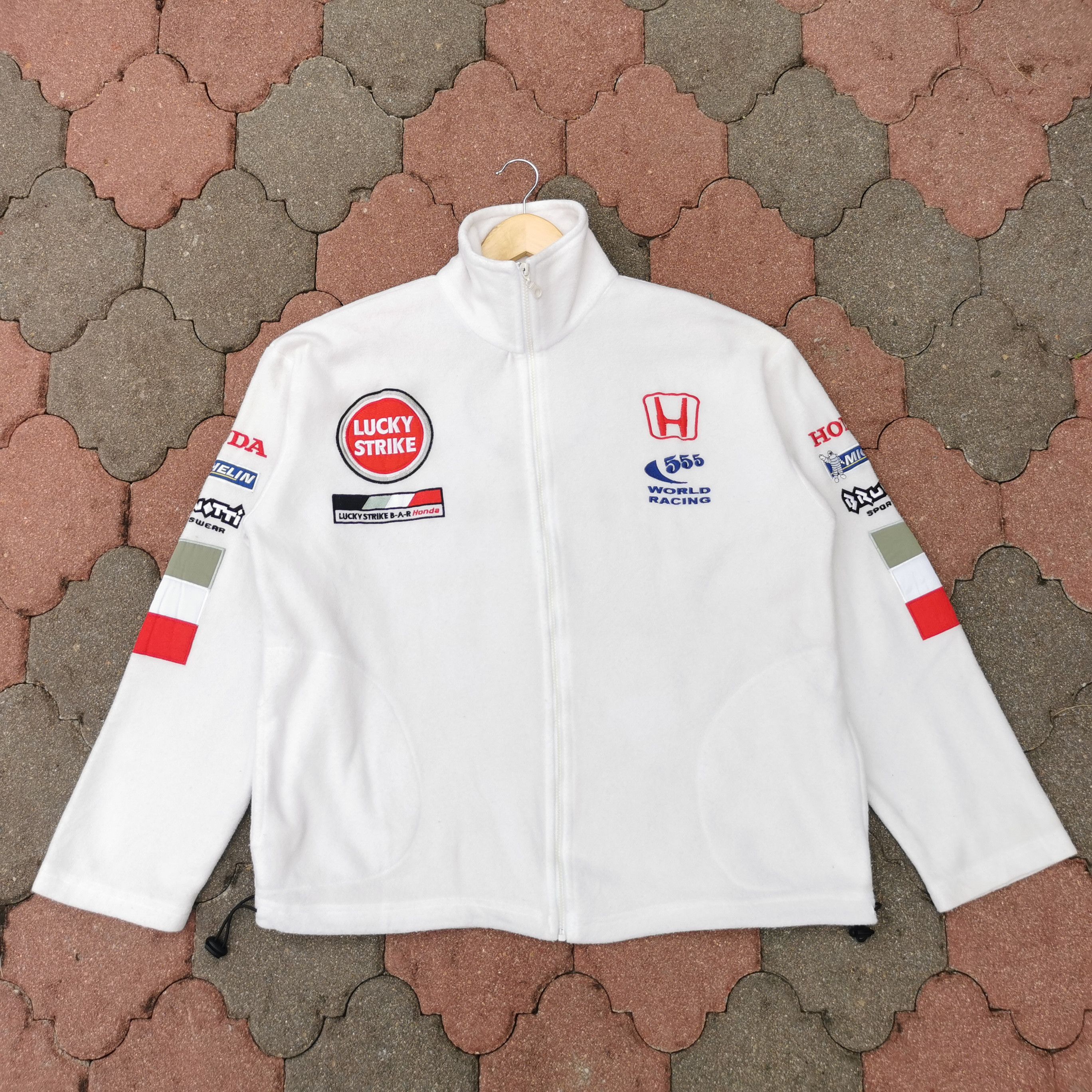 Honda Honda Lucky Strike World Racing Fleece Jacket Size US XL / EU 56 / 4 - 4 Thumbnail