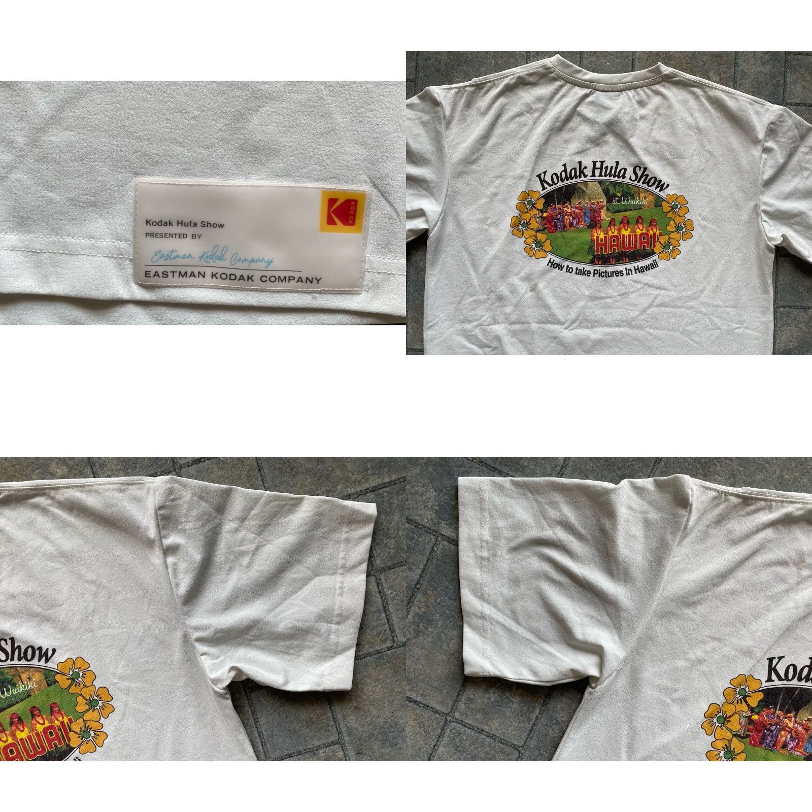 Kodak Kodak Hula Show T Shirt White Men’s Size Small Waikiki Hawaii T-Shirt Mens S White Waikiki Hawaii Vintage? Size US S / EU 44-46 / 1 - 9 Thumbnail
