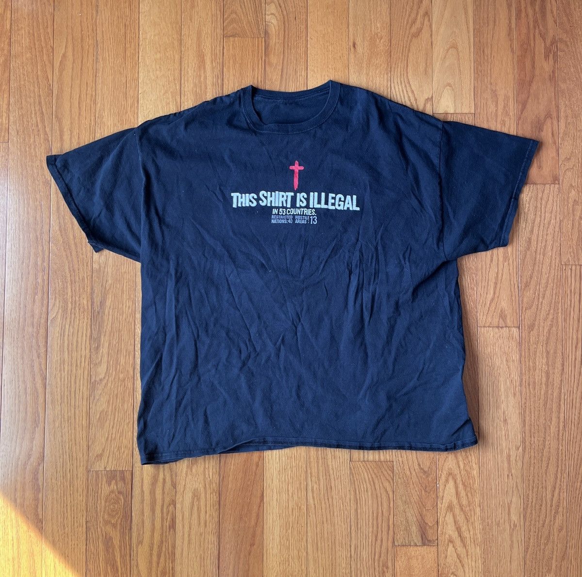 Vintage Vintage Christian T-shirt Size US L / EU 52-54 / 3 - 1 Thumbnail