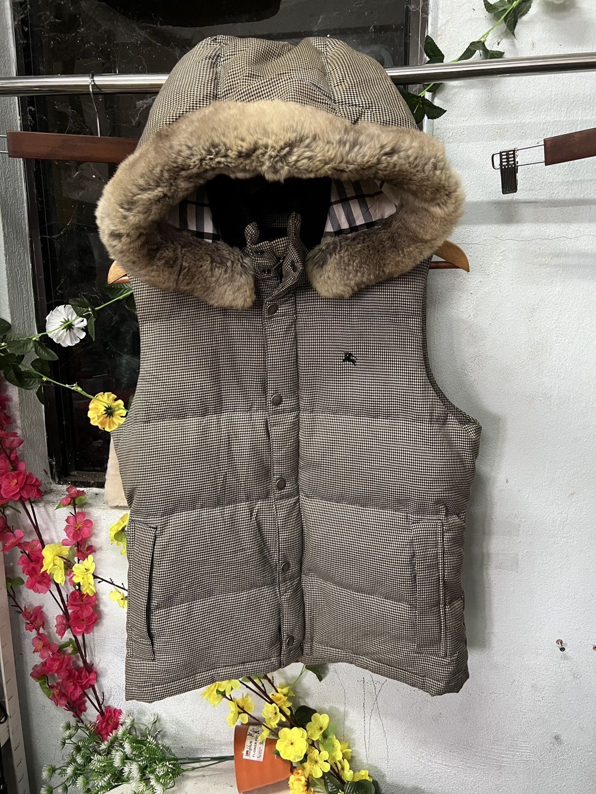 Burberry VINTAGE BURBERRY VEST HOODIE Size US S / EU 44-46 / 1 - 1 Thumbnail