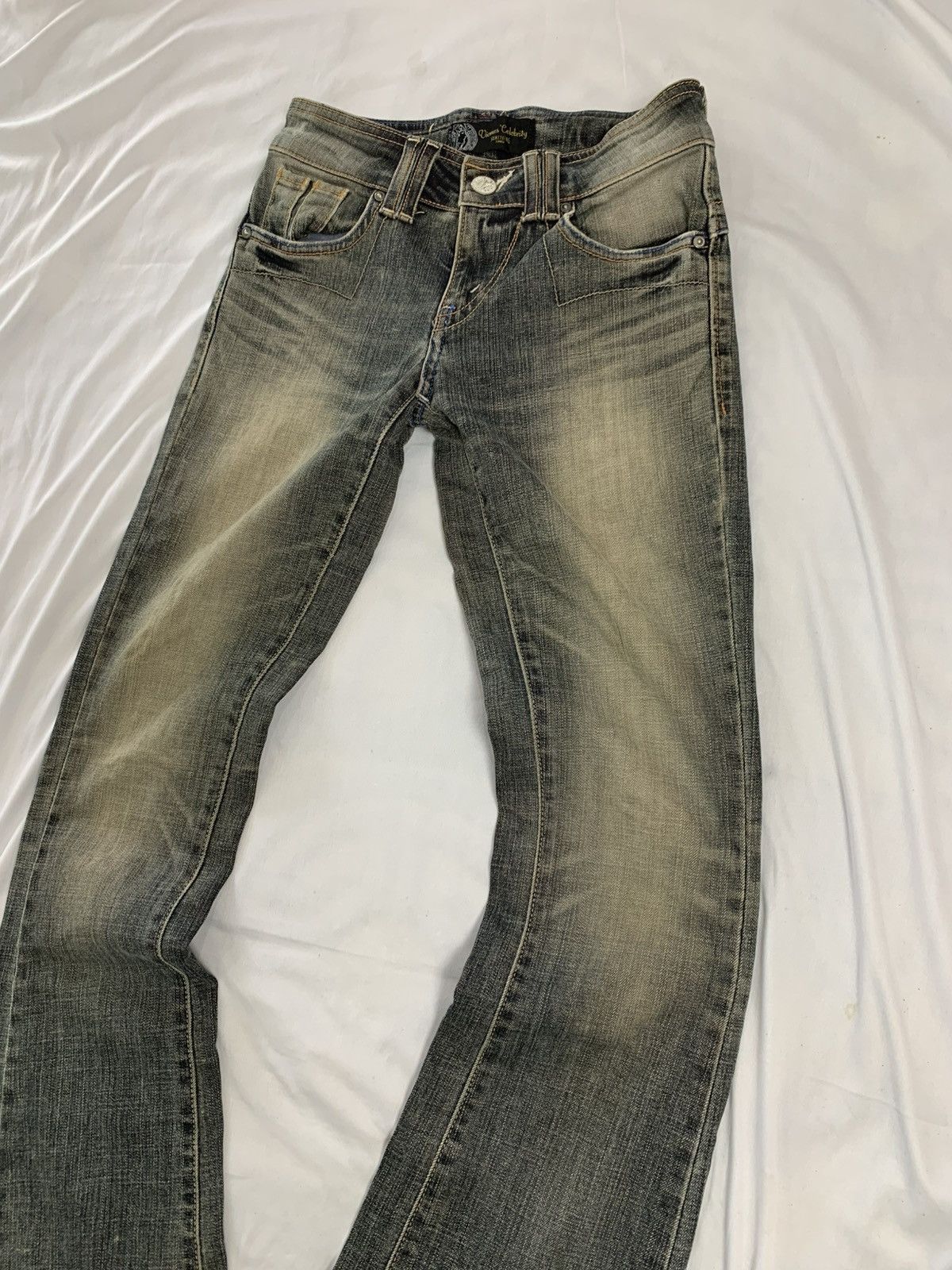 If Six Was Nine Vintage flare vienus jeans pant tornado mart style Size US 27 - 5 Thumbnail