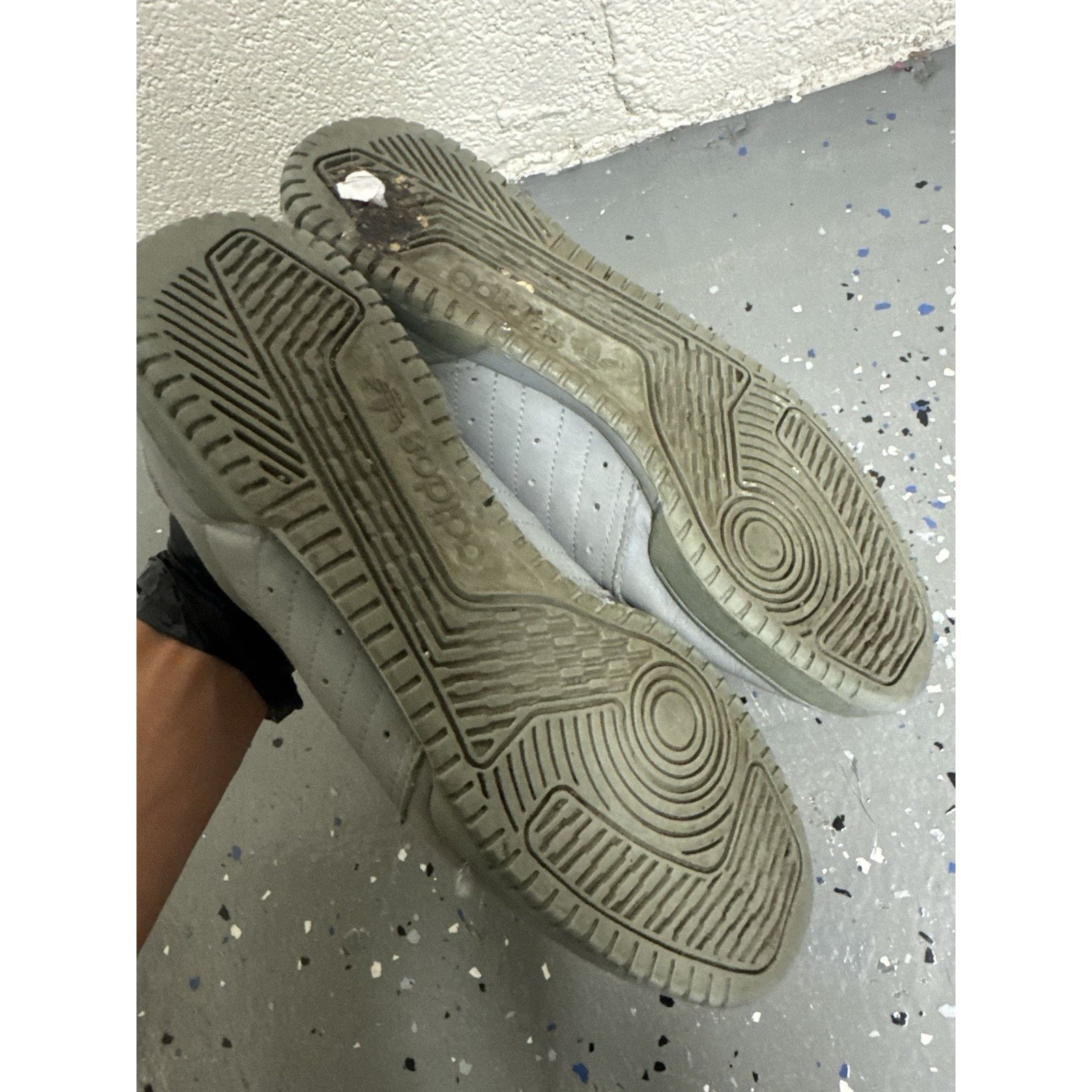 Adidas ADIDAS Yeezy PowerPhase Grey Calabasas Sneakers CG6422 Size US 11 / EU 44 - 8 Thumbnail