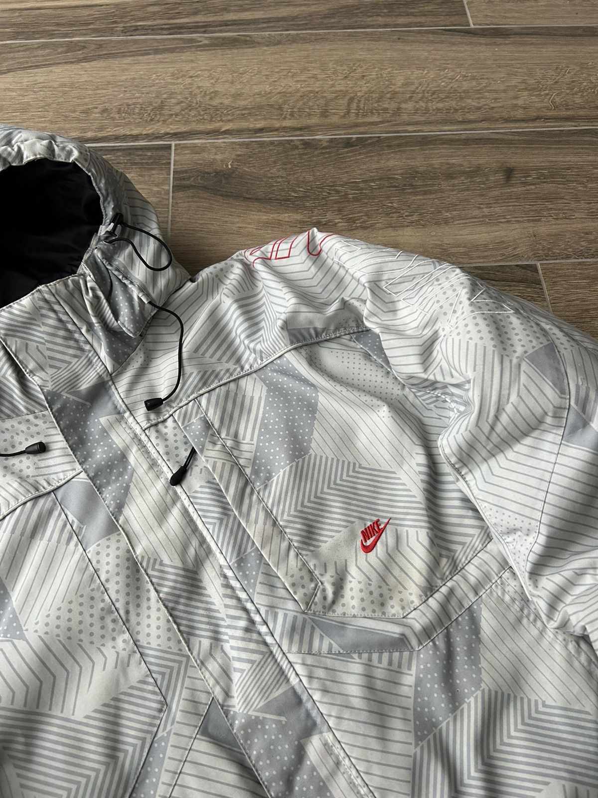 Nike × Vintage Vintage Nike Air Gorpcore puffer jacket mens technology Size US L / EU 52-54 / 3 - 3 Thumbnail