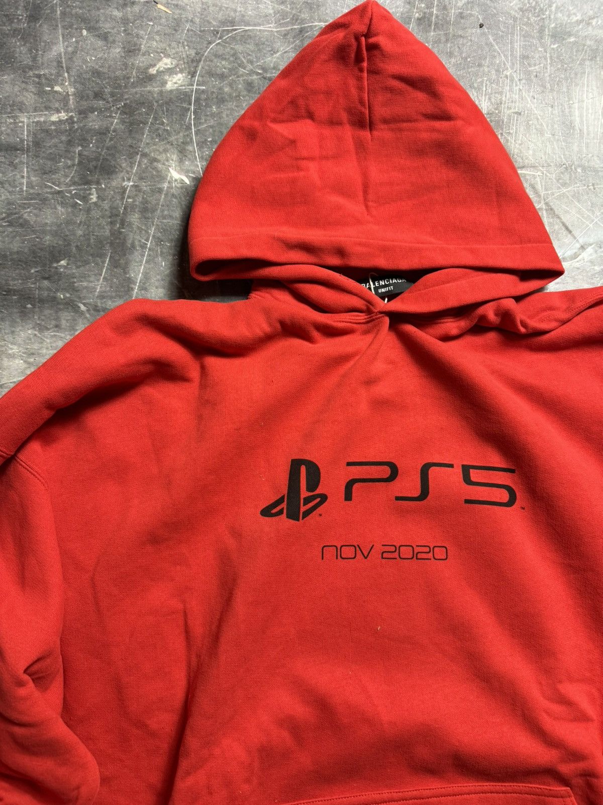Balenciaga × Playstation Balenciaga Playstation Hoodie Red Size US L / EU 52-54 / 3 - 3 Thumbnail