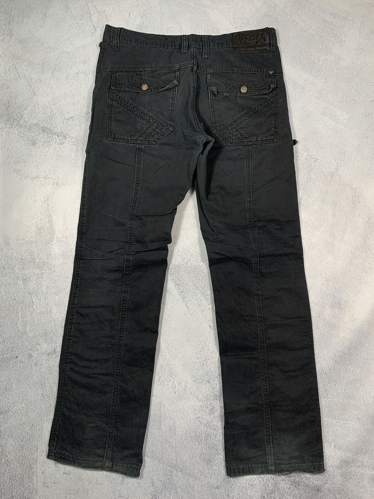 Japanese Brand × Vintage Vintage Y2K Japanese faded trousers streetwear size 34 Size US 34 / EU 50 - 6 Thumbnail