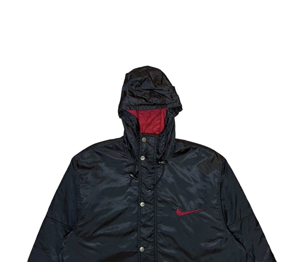 Nike × Vintage Vtg Nike Swoosh Hoodies Jacket Size US M / EU 48-50 / 2 - 8 Thumbnail