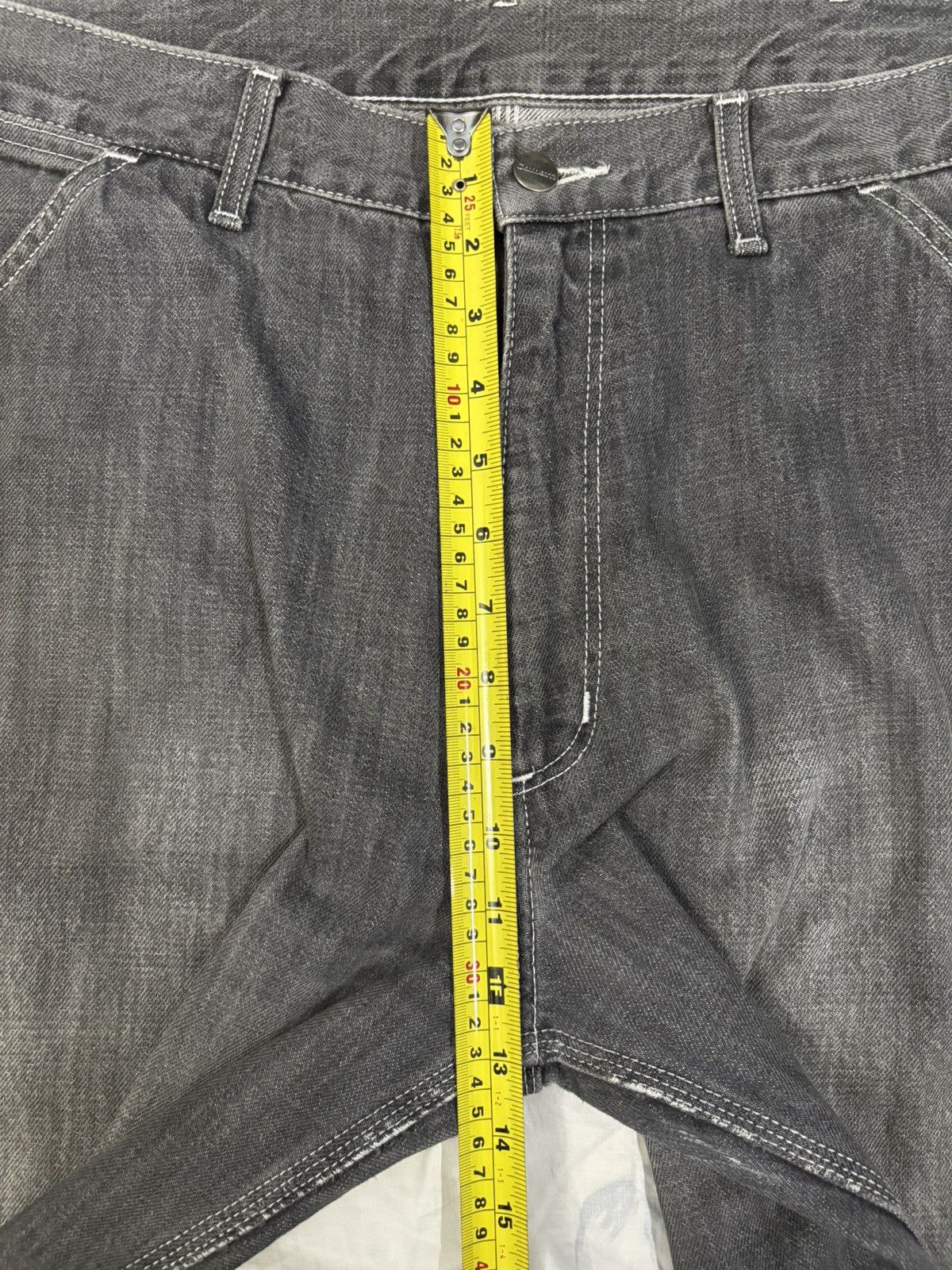 Carhartt Vintage Y2K Carhartt Black Faded Baggy Carpenter Jeans Size US 36 / EU 52 - 16 Thumbnail