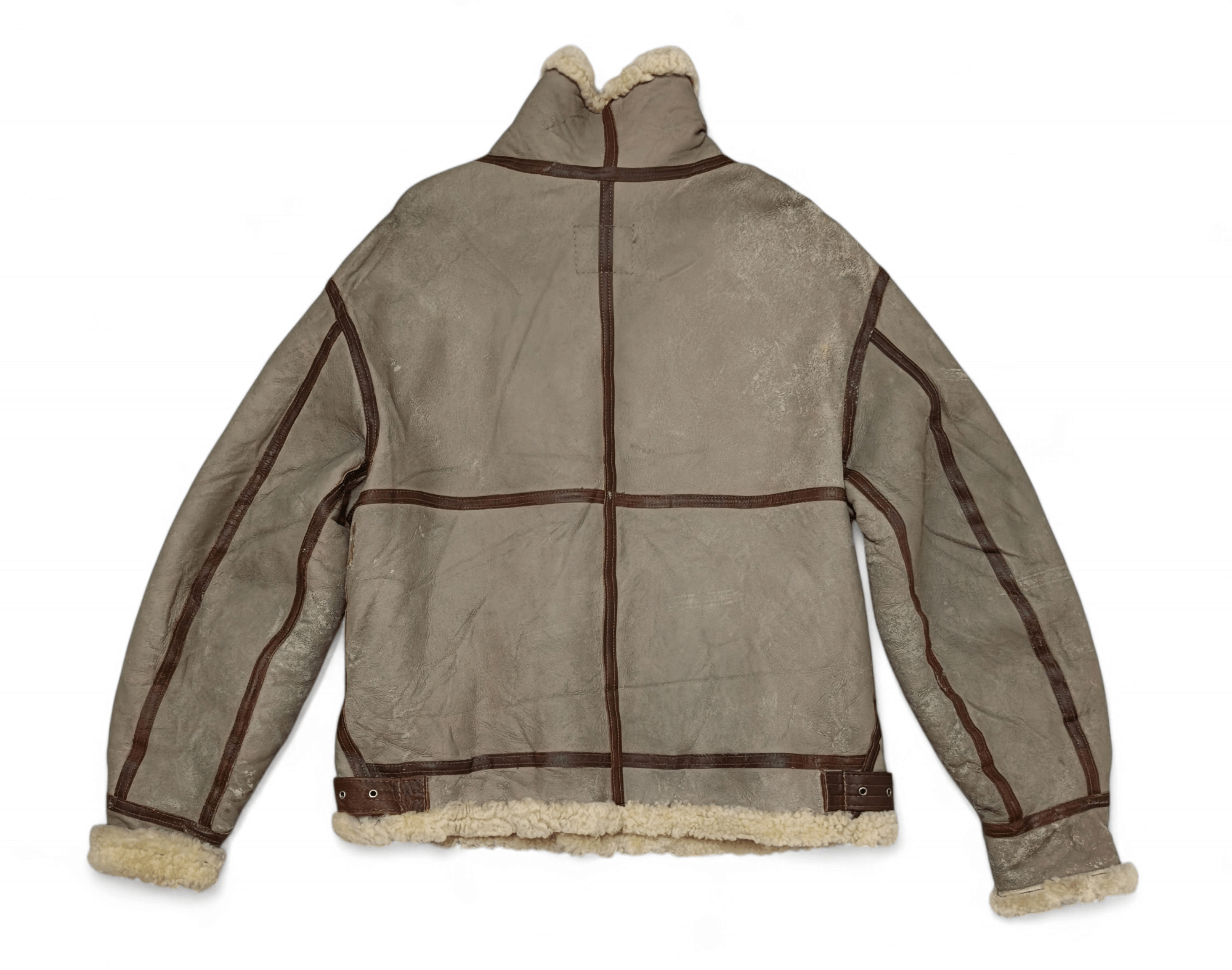 Avirex Vintage 80s Avirex Limited USA B3 Shearling Leather Jacket Size US M / EU 48-50 / 2 - 2 Thumbnail
