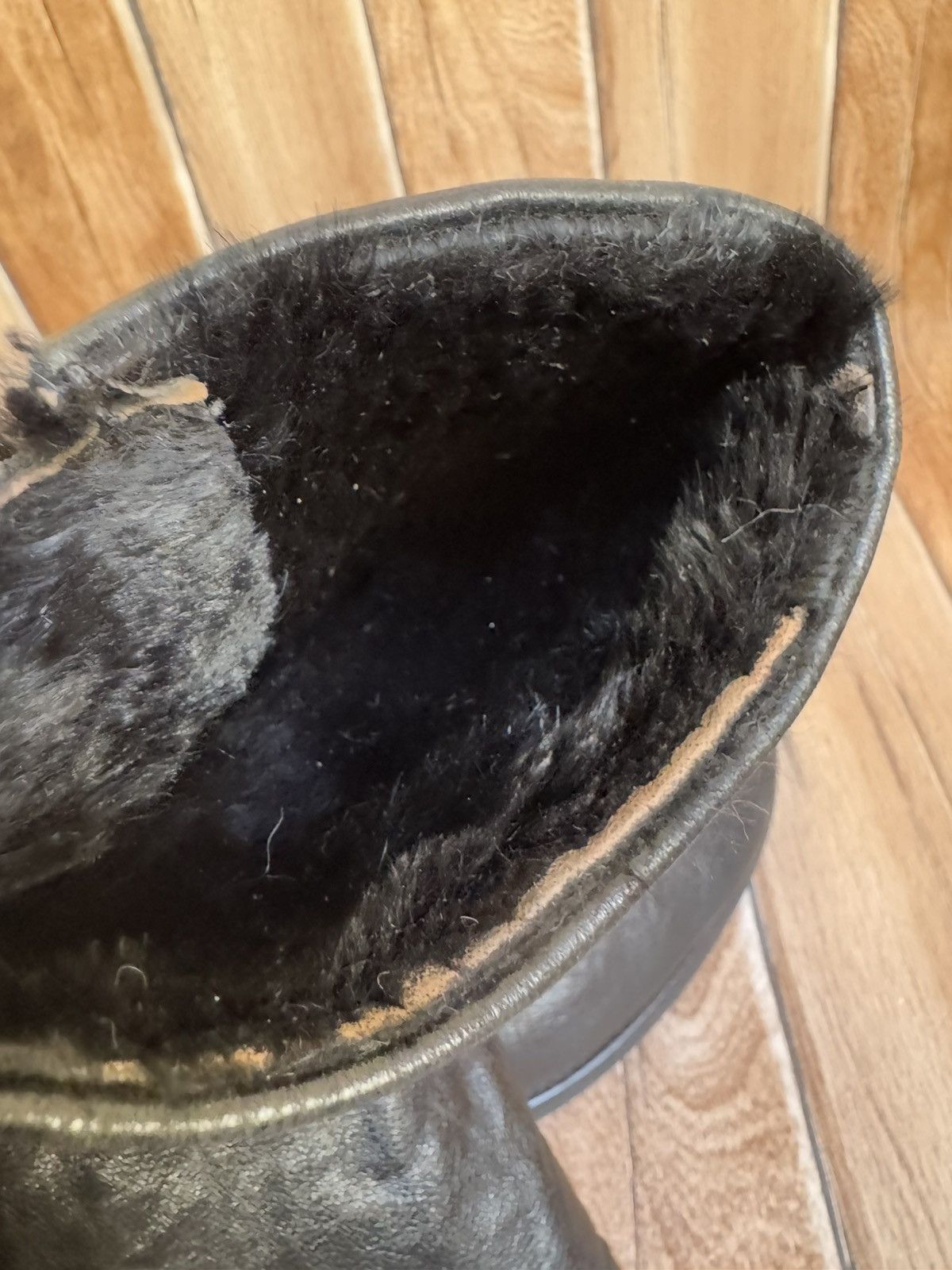Jimmy Choo × Vintage Engineer fur boots Size US 9.5 / IT 39.5 - 12 Thumbnail