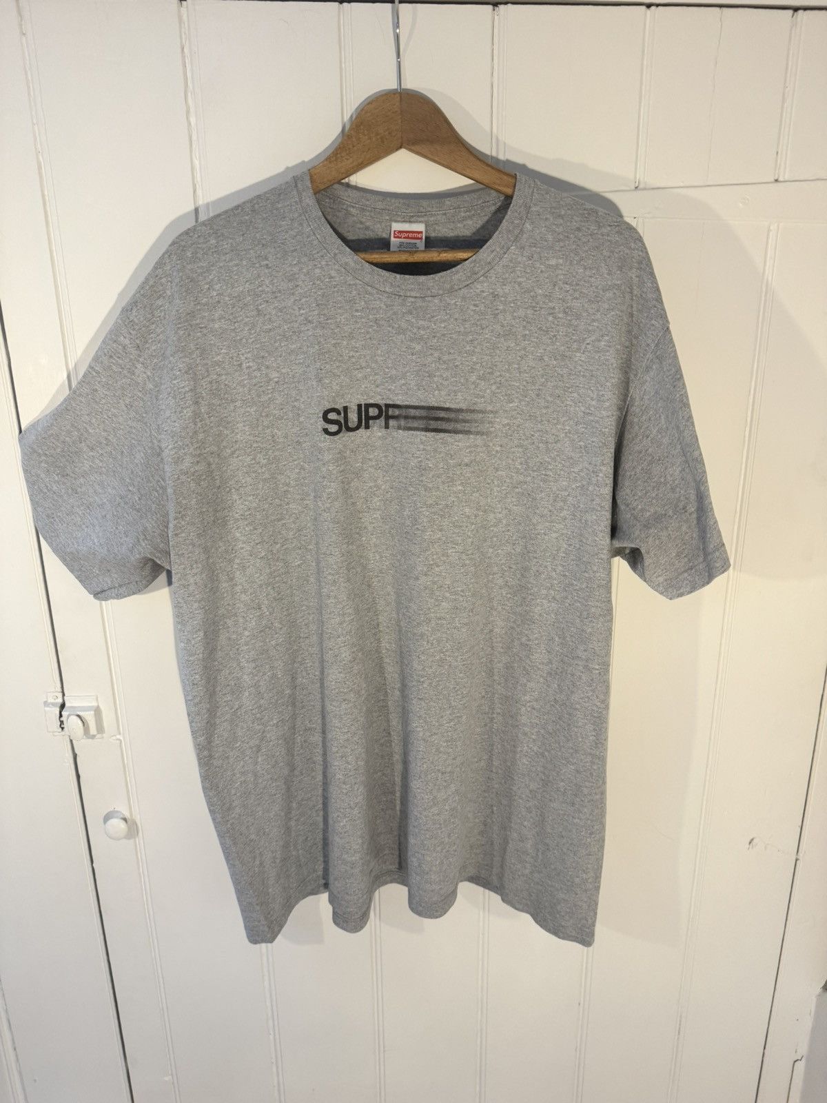 Supreme Supreme motion Tshirt Grey XL Size US XL / EU 56 / 4 - 1 Thumbnail