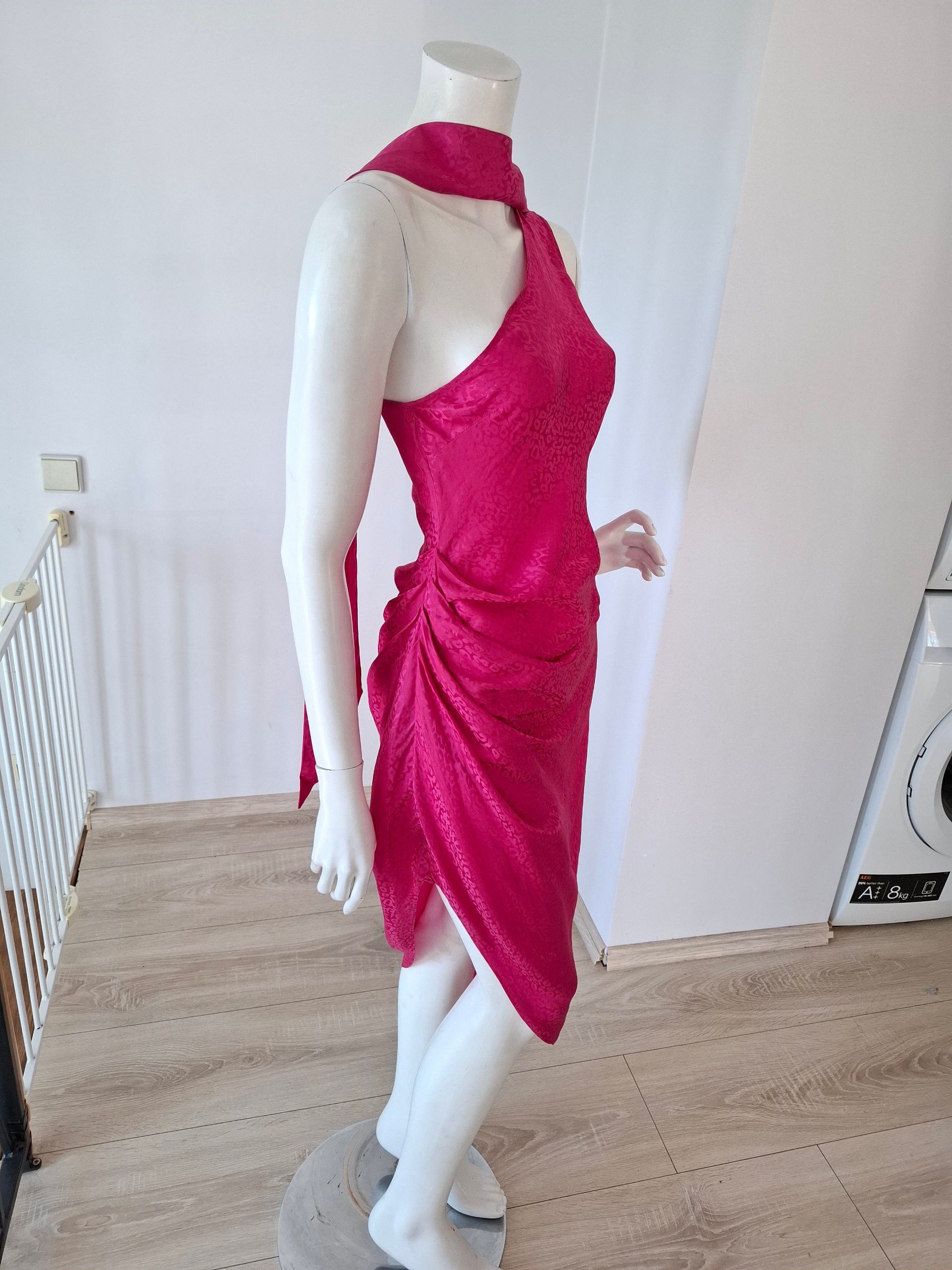 Ronny Kobo New Ronny Kobo Zoey Silk-Blend Jacquard Midi Dress Size M Size M / US 6-8 / IT 42-44 - 7 Thumbnail