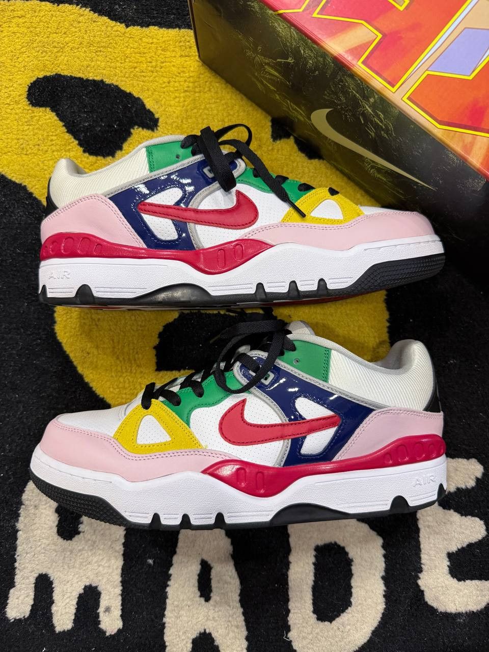 Nigo × Nike Nike Air Force 3 Low SP Nigo White (2024) FQ7012-00 Size US 13 / EU 46 - 2 Thumbnail