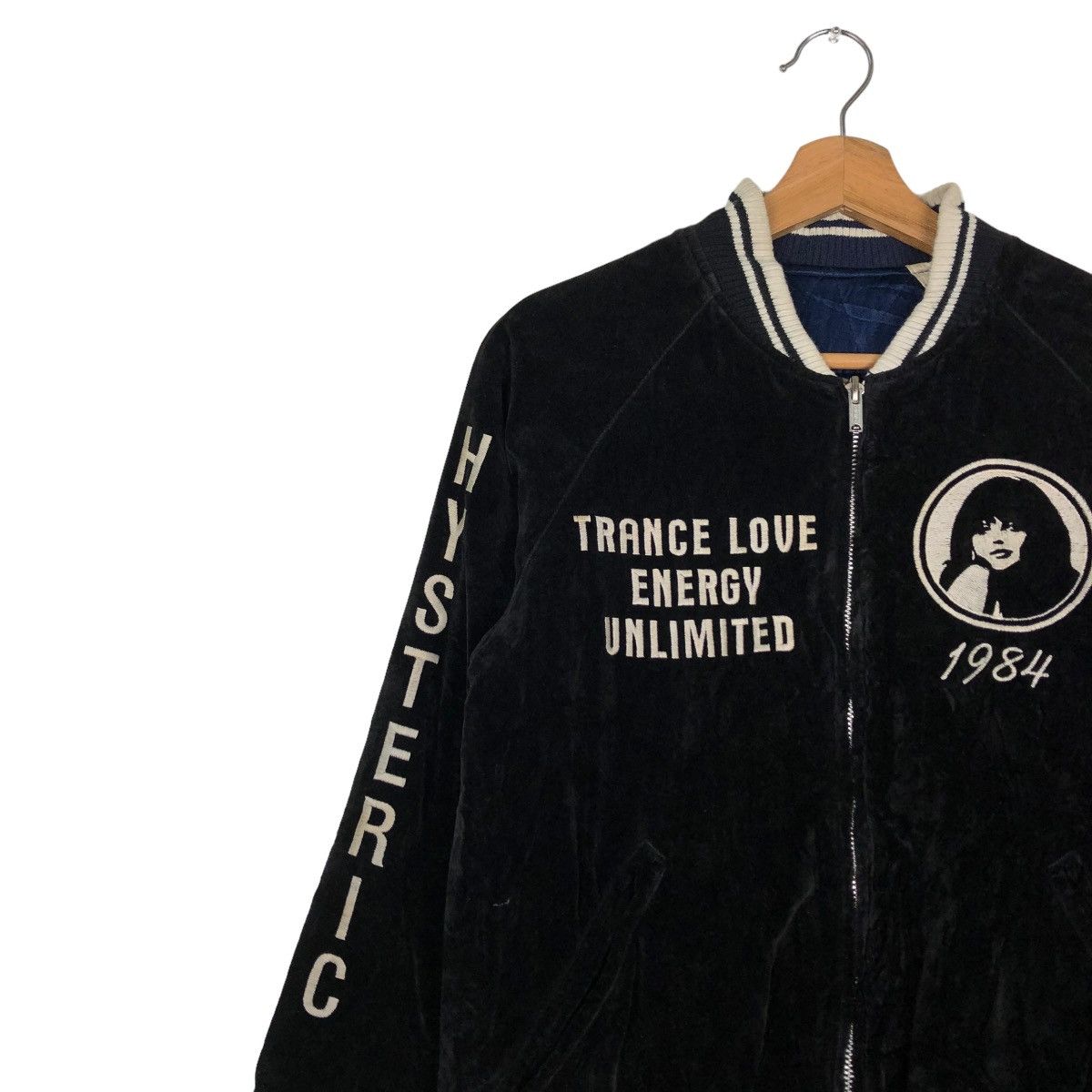 Hysteric Glamour 🔥VINTAGE 1984 HYSTERIC GLAMOUR TRANCE LOVE ENERGY UNLIMITED Size US M / EU 48-50 / 2 - 8 Thumbnail
