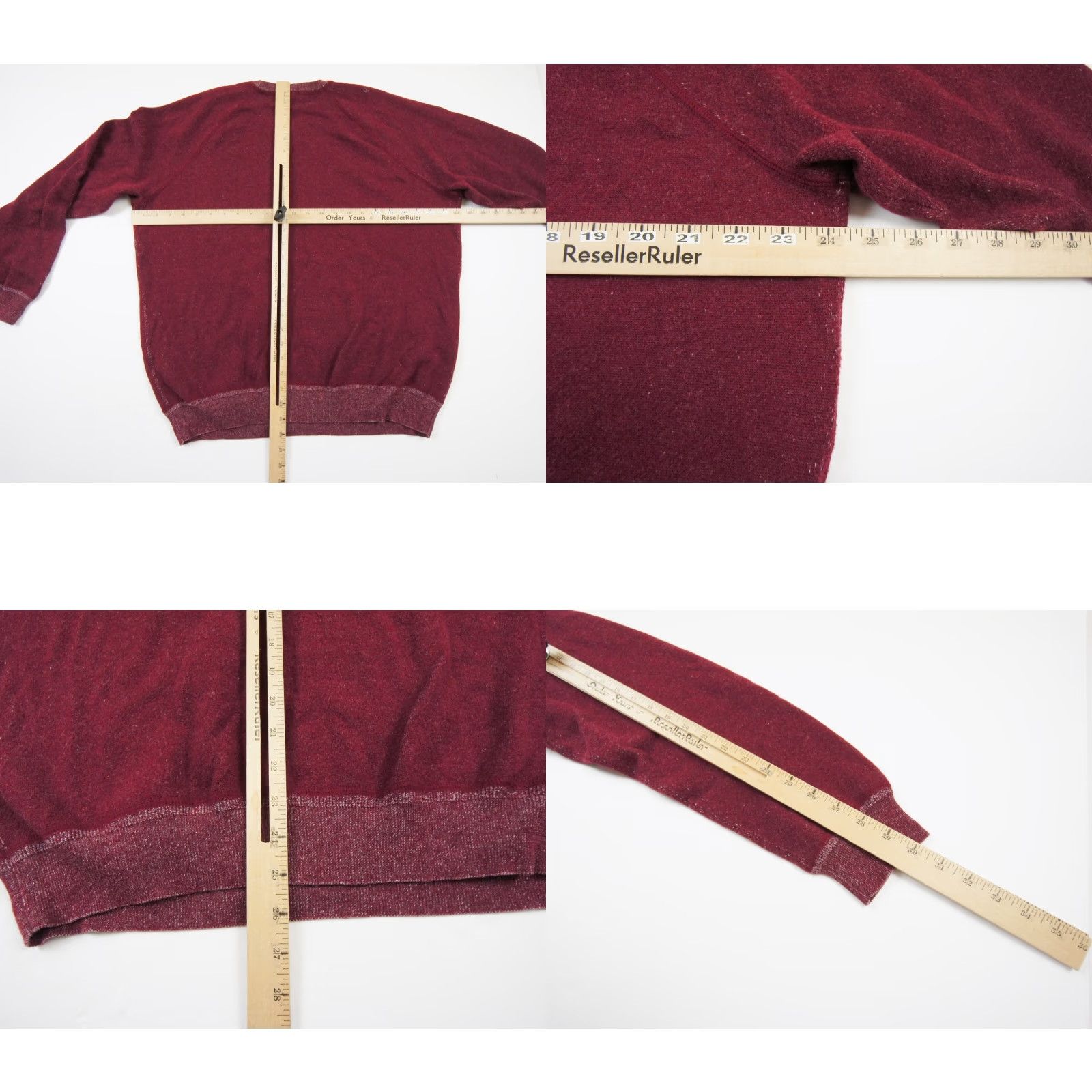 Peter Millar Peter Millar Sweater Mens XL Red Crew Neck Knit Pullover Cotton Wool All Seasons Autumn Winter Spring Summer Classic Preppy Mens Size US XL / EU 56 / 4 - 8 Thumbnail