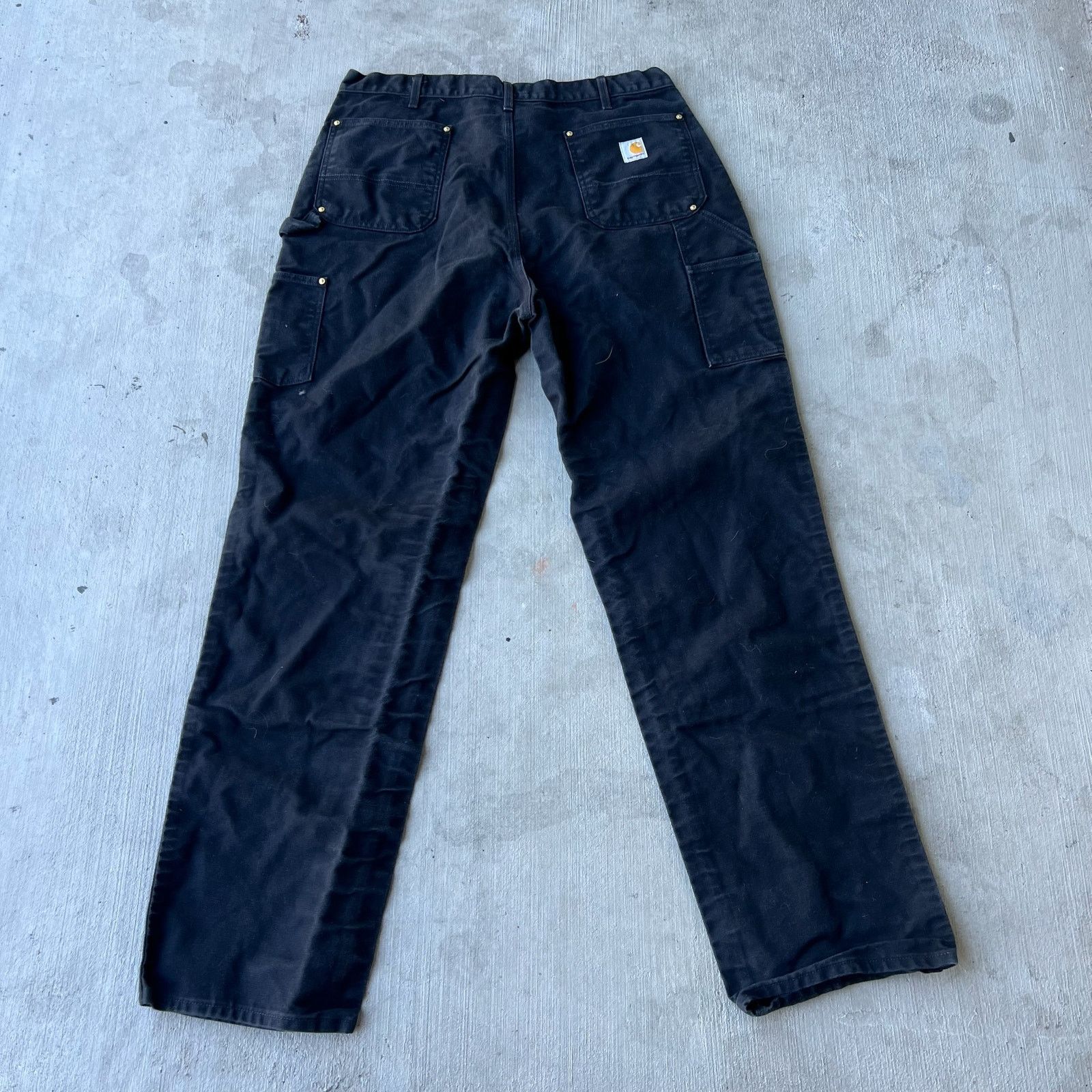Carhartt × Vintage Carhartt black double knee work wear carpenter pants Size US 36 / EU 52 - 4 Thumbnail