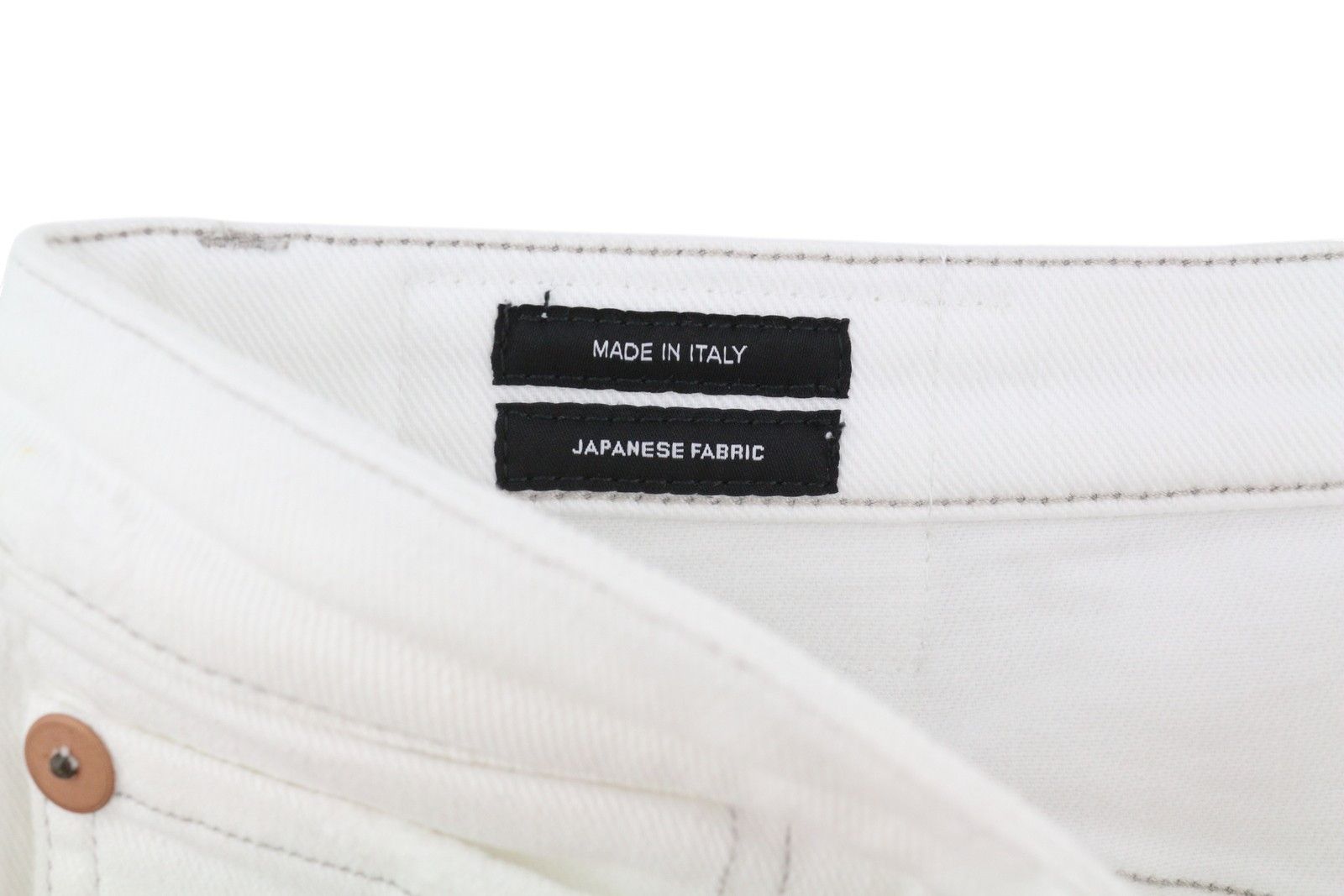 R13 KICK FIT 29 Bale White Flared Cropped Light Denim 86254 Size 29" - 7 Thumbnail