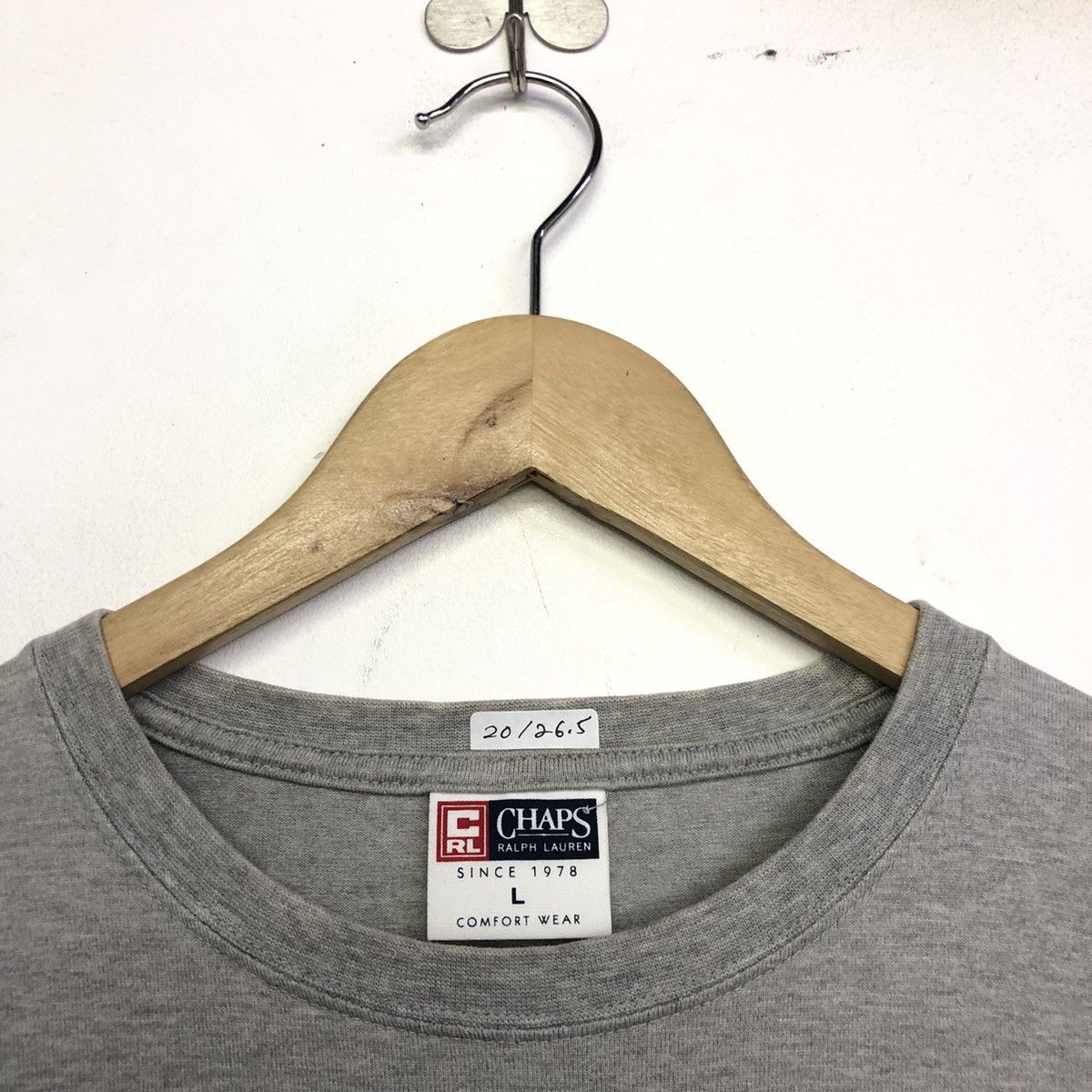 Chaps Ralph Lauren × Vintage Vintage Chaps Ralph Lauren 25 Flags Backhitt Tshirt Size US L / EU 52-54 / 3 - 6 Thumbnail