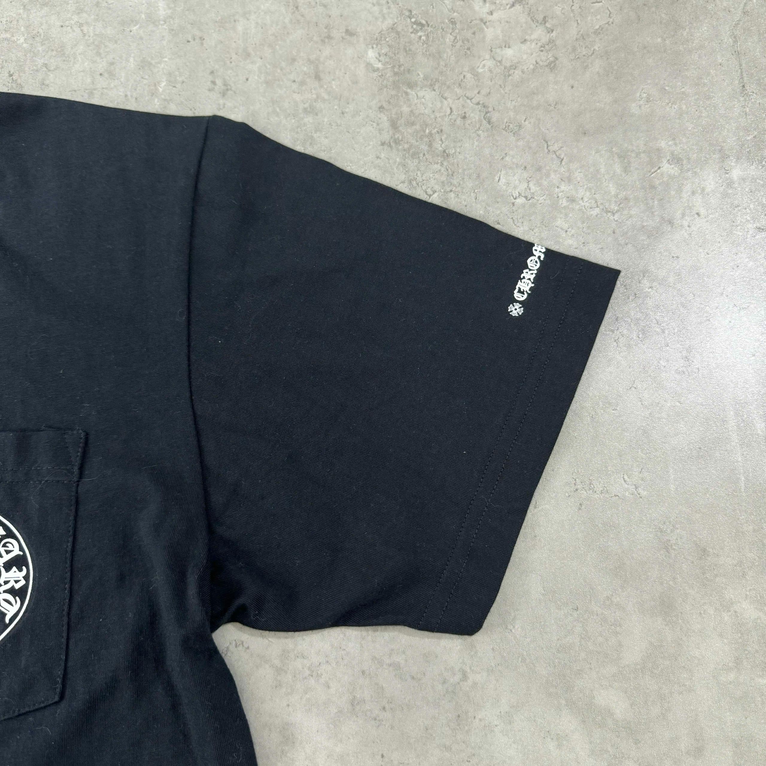 Chrome Hearts Chrome Hearts Black Tee Horseshoe Size US XL / EU 56 / 4 - 3 Thumbnail