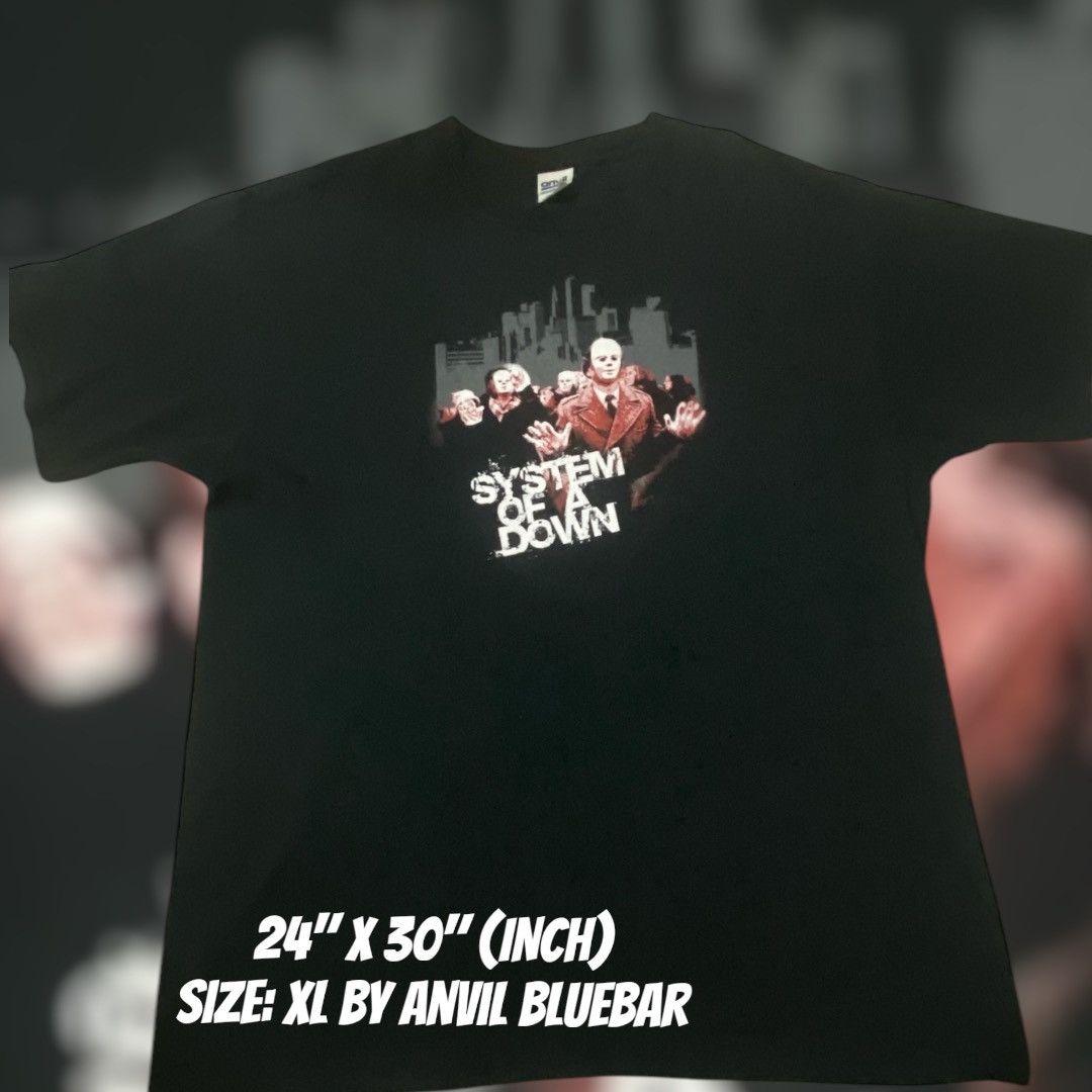 Band Tees System Of A Down Band Tee Size US XL / EU 56 / 4 - 1 Thumbnail
