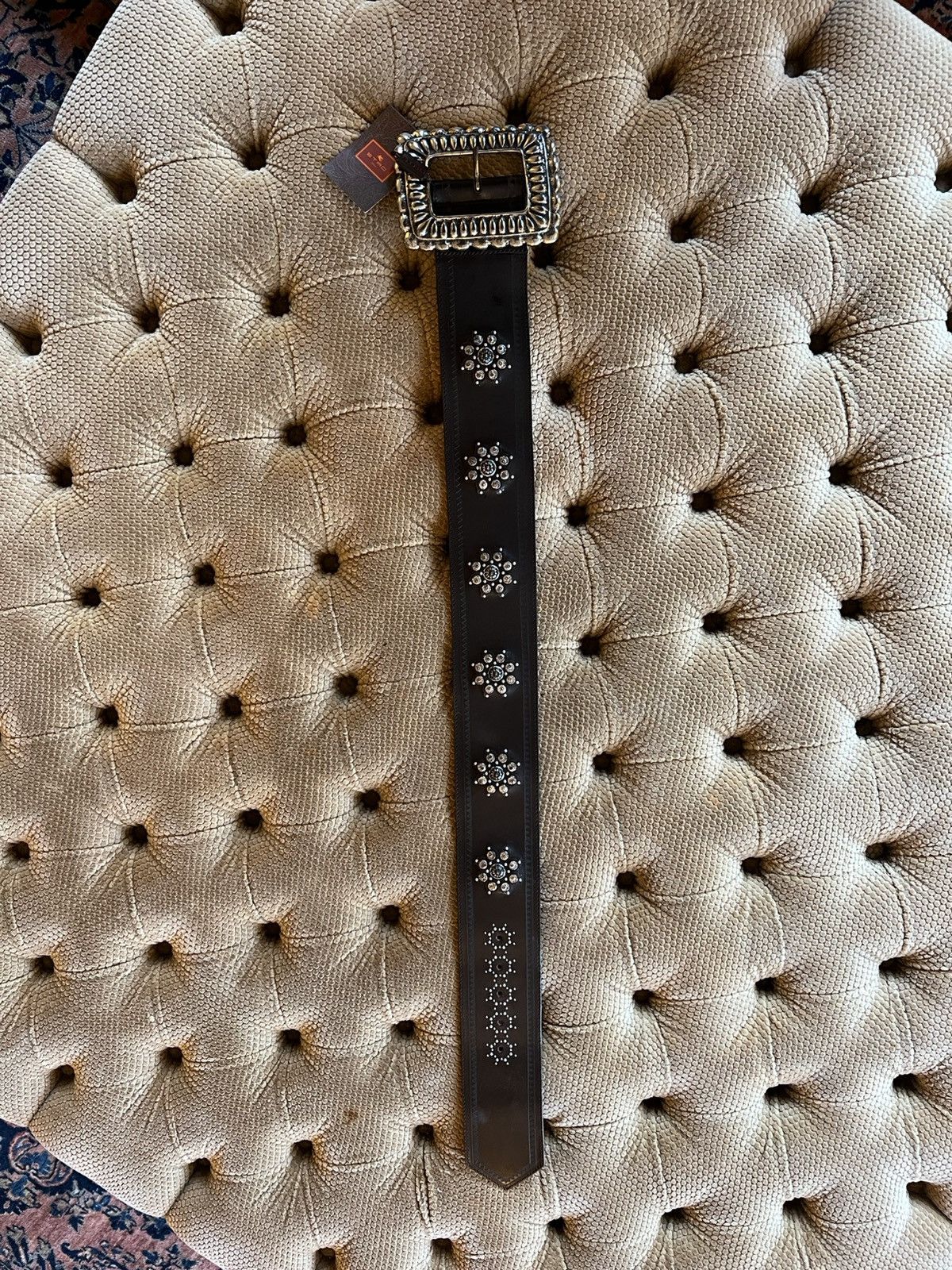 Etro Etro leather belt (catwalk sample) Size ONE SIZE - 3 Thumbnail