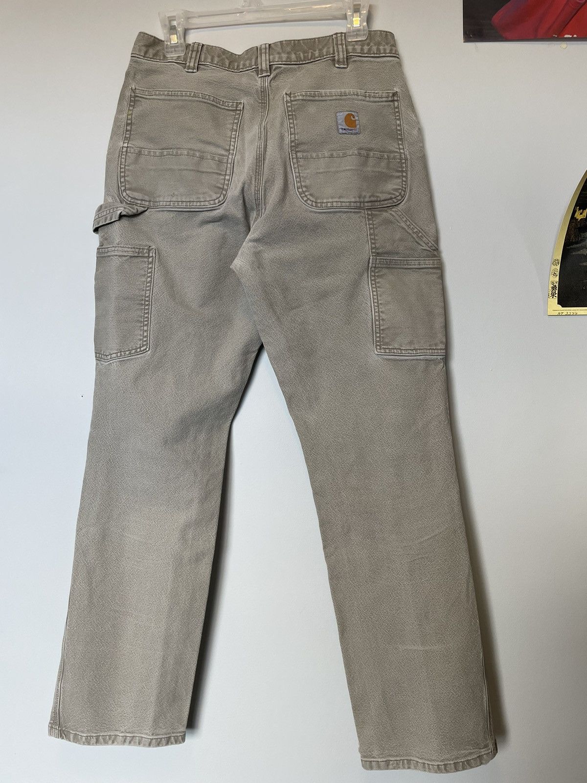Carhartt Distressed Relax fit Carhartt Single knee work pants Size US 32 / EU 48 - 3 Thumbnail