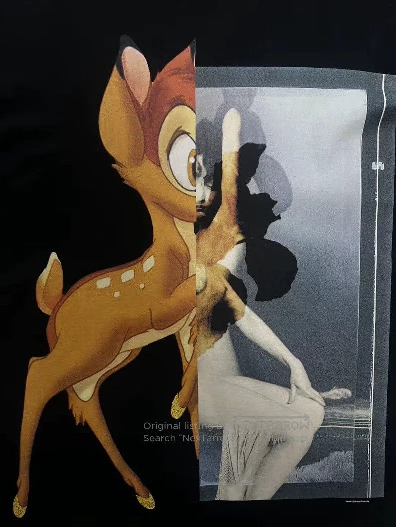 Givenchy Givenchy Bambi Short Sleeve T-Shirt Size US L / EU 52-54 / 3 - 4 Thumbnail