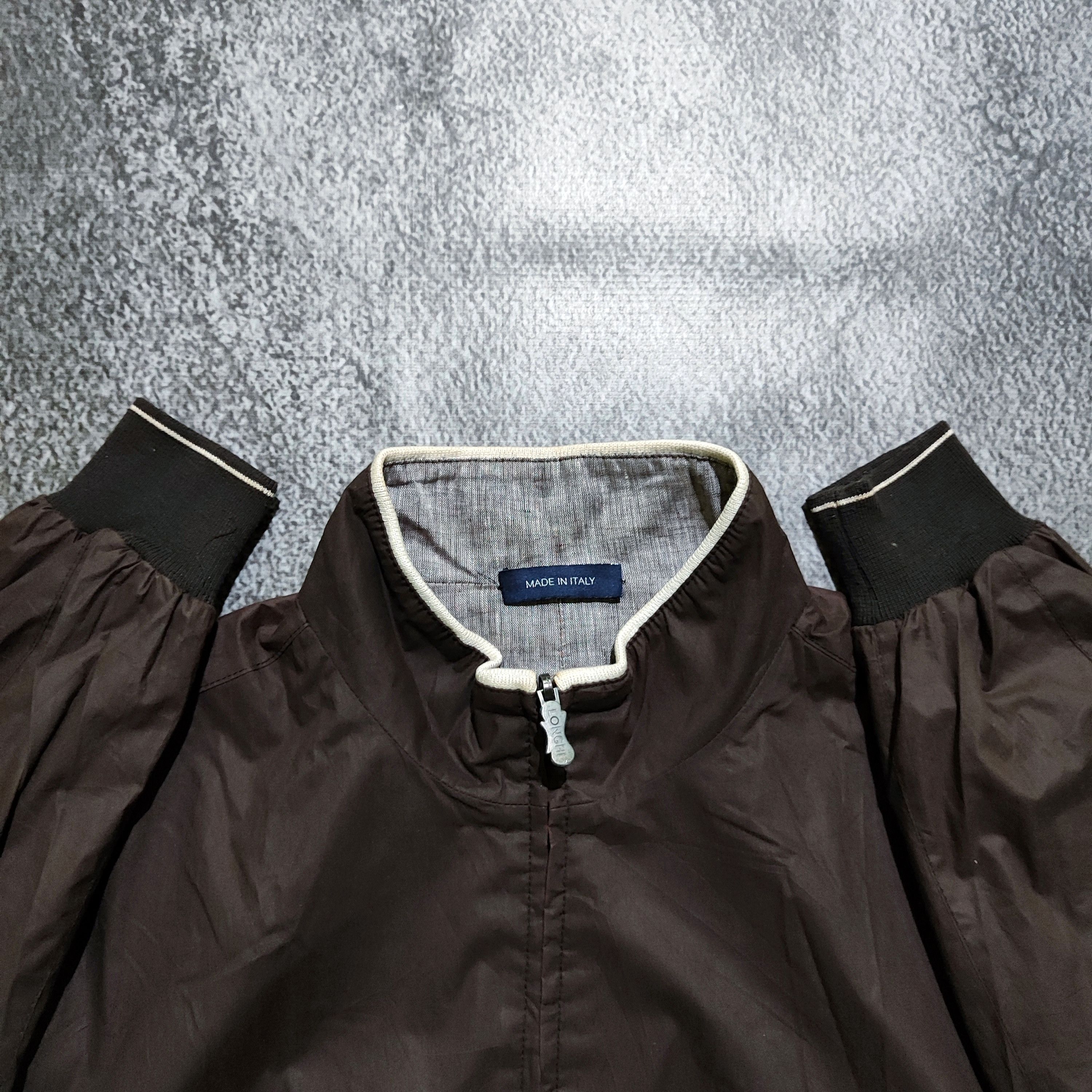 Vintage Rare Vintage Longhi Reversible Bomber Jacket Size US M / EU 48-50 / 2 - 3 Thumbnail