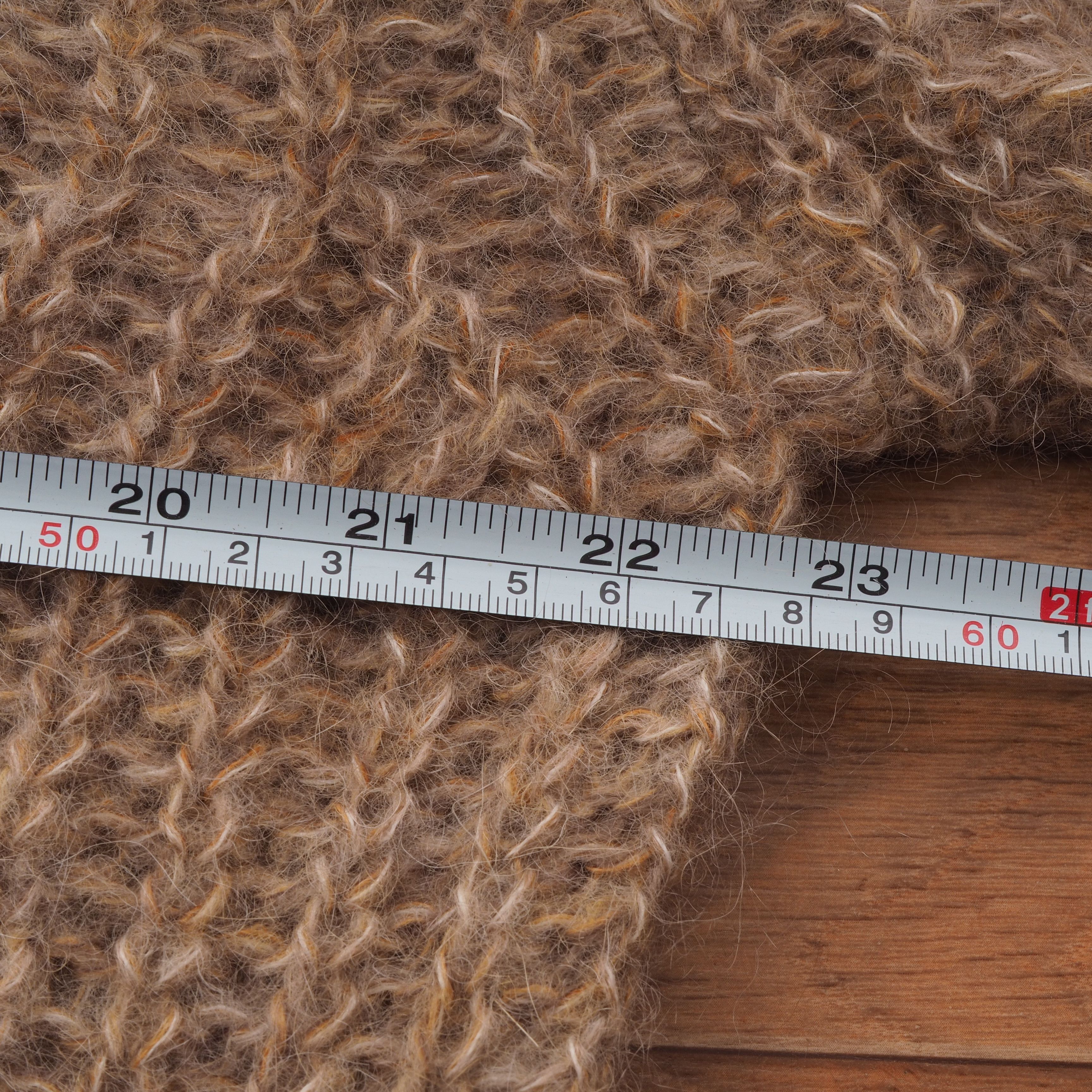 ba&sh ba&sh Beige Alpaca Mohair Turtleneck Oversized Sweater Size XS / US 0-2 / IT 36-38 - 8 Thumbnail