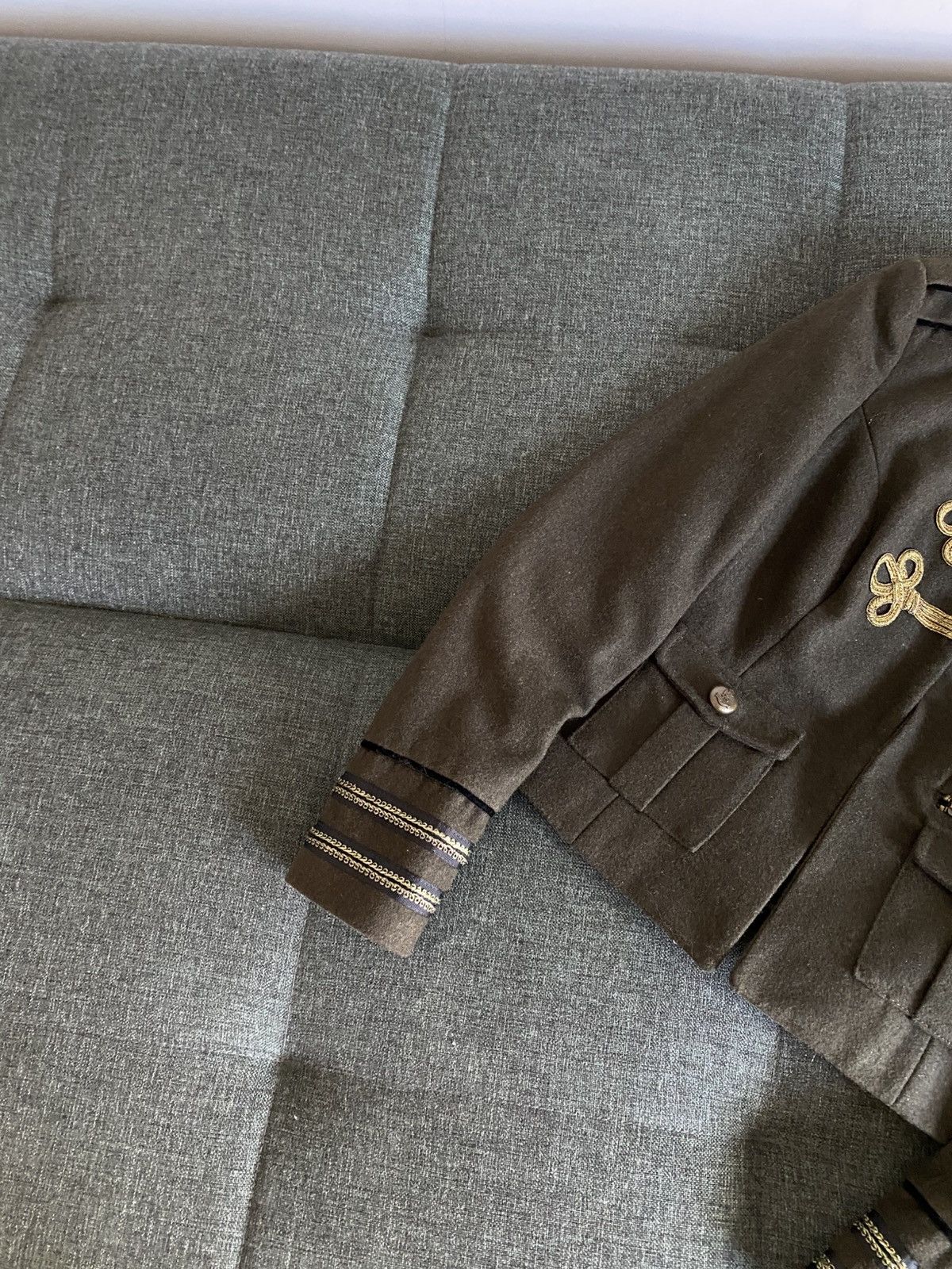 Hysteric Glamour Vintage Avant Garde Military Napoleon Jacket Y2K Wool Hype Size S / US 4 / IT 40 - 3 Thumbnail