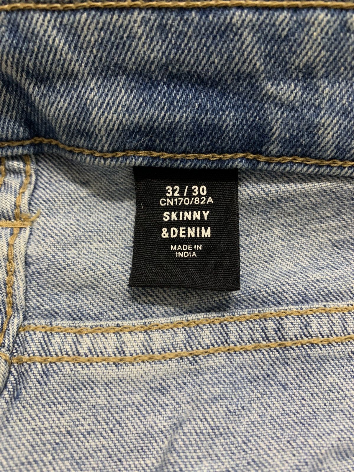 Japanese Brand Japanese Brand Distressed Denim Ripped Skinny Jean Size US 32 / EU 48 - 17 Thumbnail