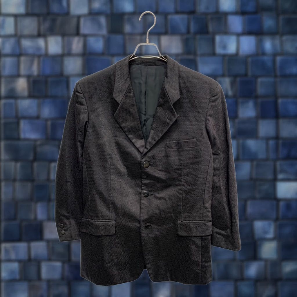 Issey Miyake ISSEY MIYAKE MEN Jacket Size S Black Nylon Tailored Solid Casual Basic USED Size US S / EU 44-46 / 1 - 1 Thumbnail