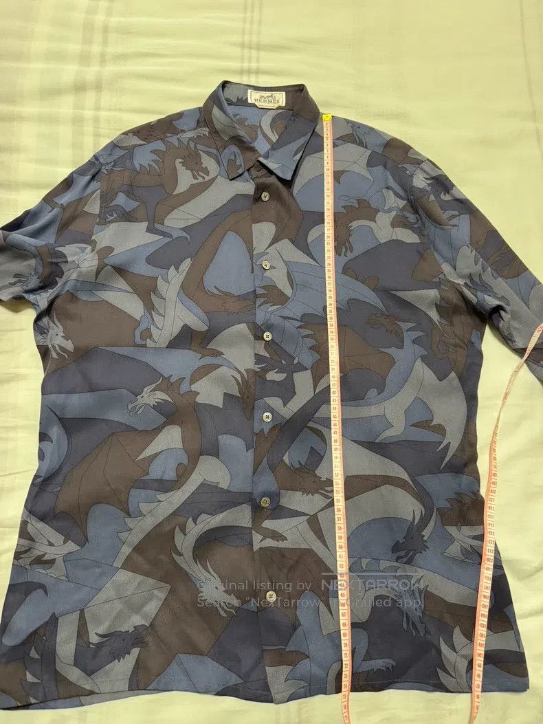 Hermes Hermes Silk shirt, new without tags, shirt jacket. Size US XS / EU 42 / 0 - 5 Thumbnail
