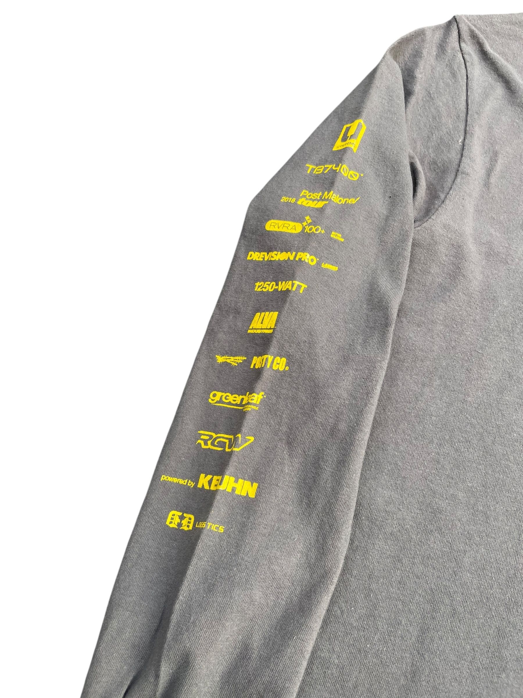 Rap Tees Post Malone 2018 Tour Tshirt Size US S / EU 44-46 / 1 - 10 Thumbnail