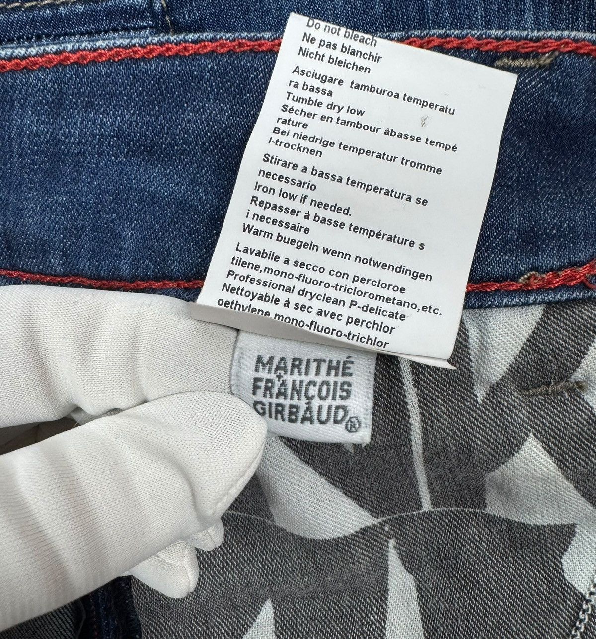 Marithe + Francois Girbaud Le Jean De Marithe Francois Girbaud Jeans Women size 27 Size 27" / US 4 / IT 40 - 20 Thumbnail