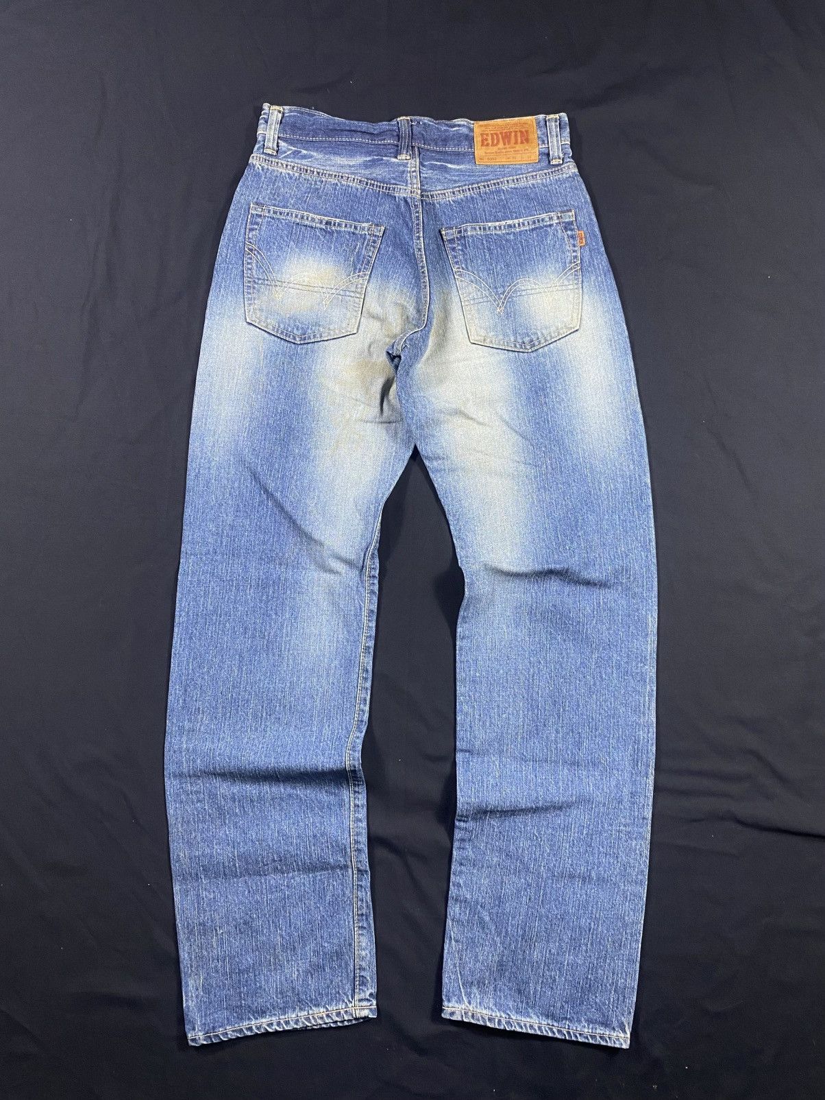 If Six Was Nine Vintage Edwin Selvedge 505Z Denim Jeans Size US 30 / EU 46 - 2 Thumbnail