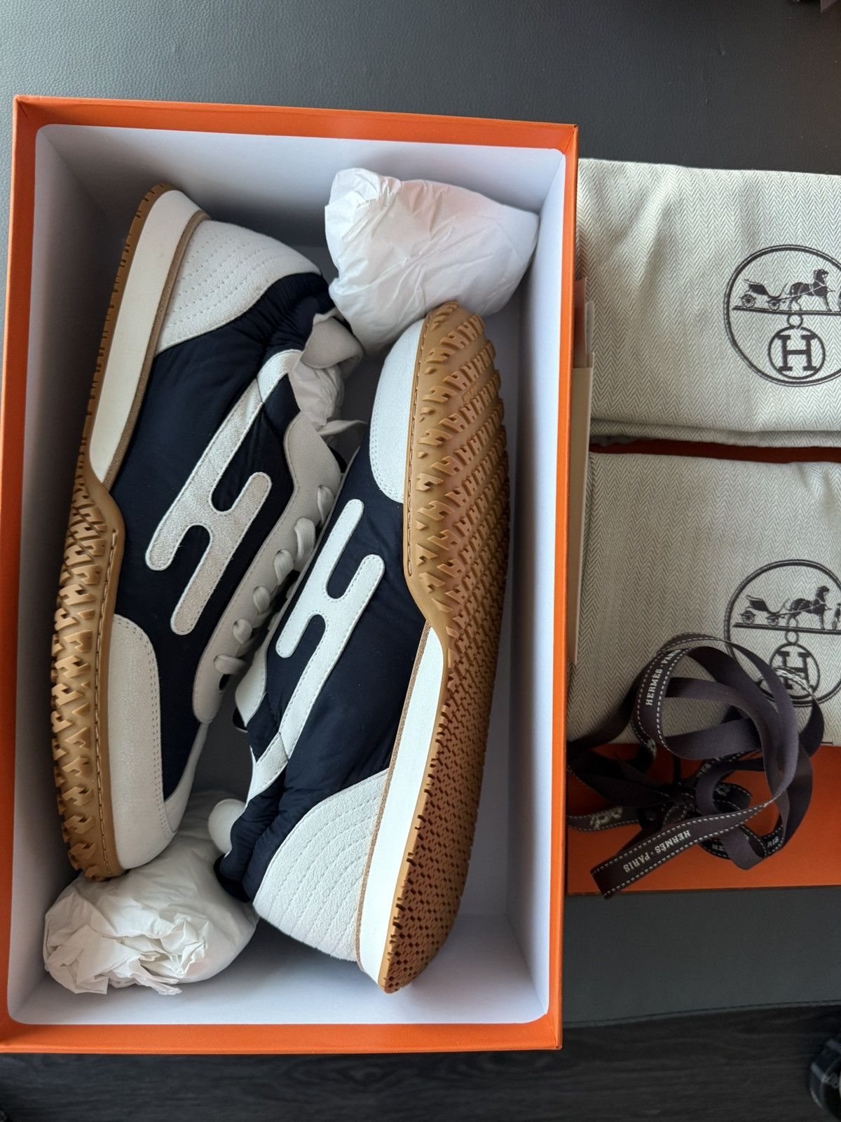 Hermes Brand New Full Set Hermes H Logo Sneaker Limited Edition Size US 10.5 / EU 43-44 - 5 Thumbnail