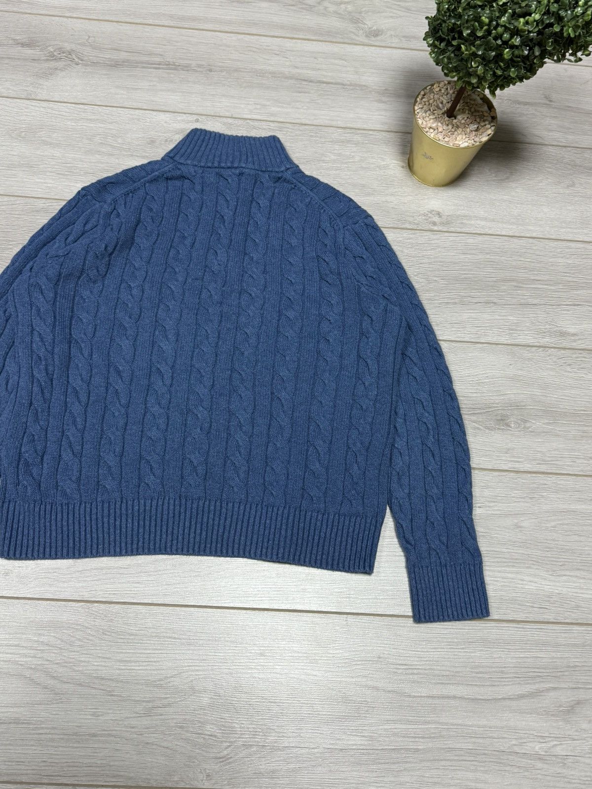 Polo Ralph Lauren Polo Ralph Lauren 1/4 zip sweater woven Size US L / EU 52-54 / 3 - 9 Thumbnail