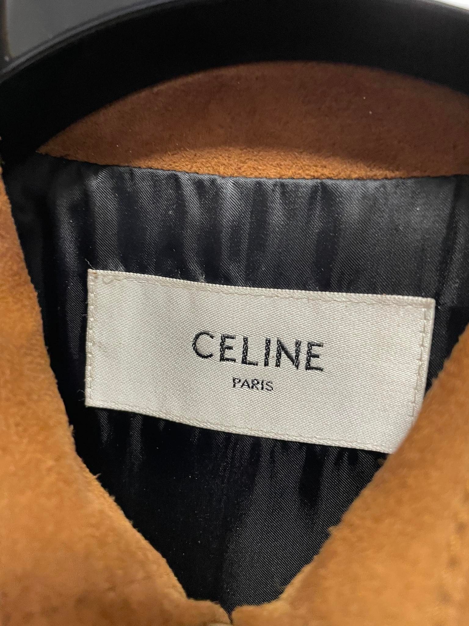 Celine BNWOT SS19 Sample Western Brown Suede Jacket Size US S / EU 44-46 / 1 - 9 Thumbnail