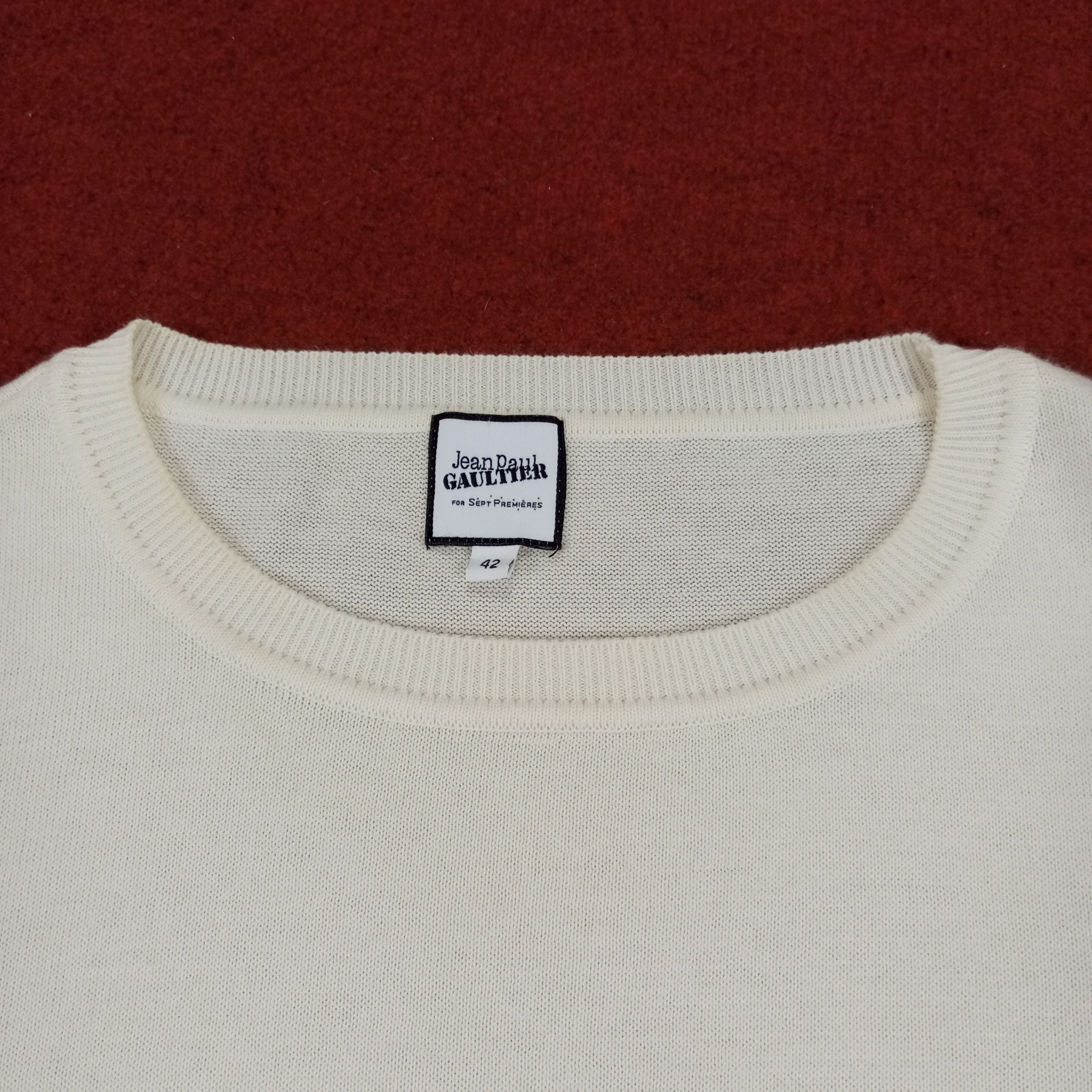 Designer × Jean Paul Gaultier × Vintage Jean Paul Gaultier Fashion Style Tshirt Size M / US 6-8 / IT 42-44 - 3 Thumbnail