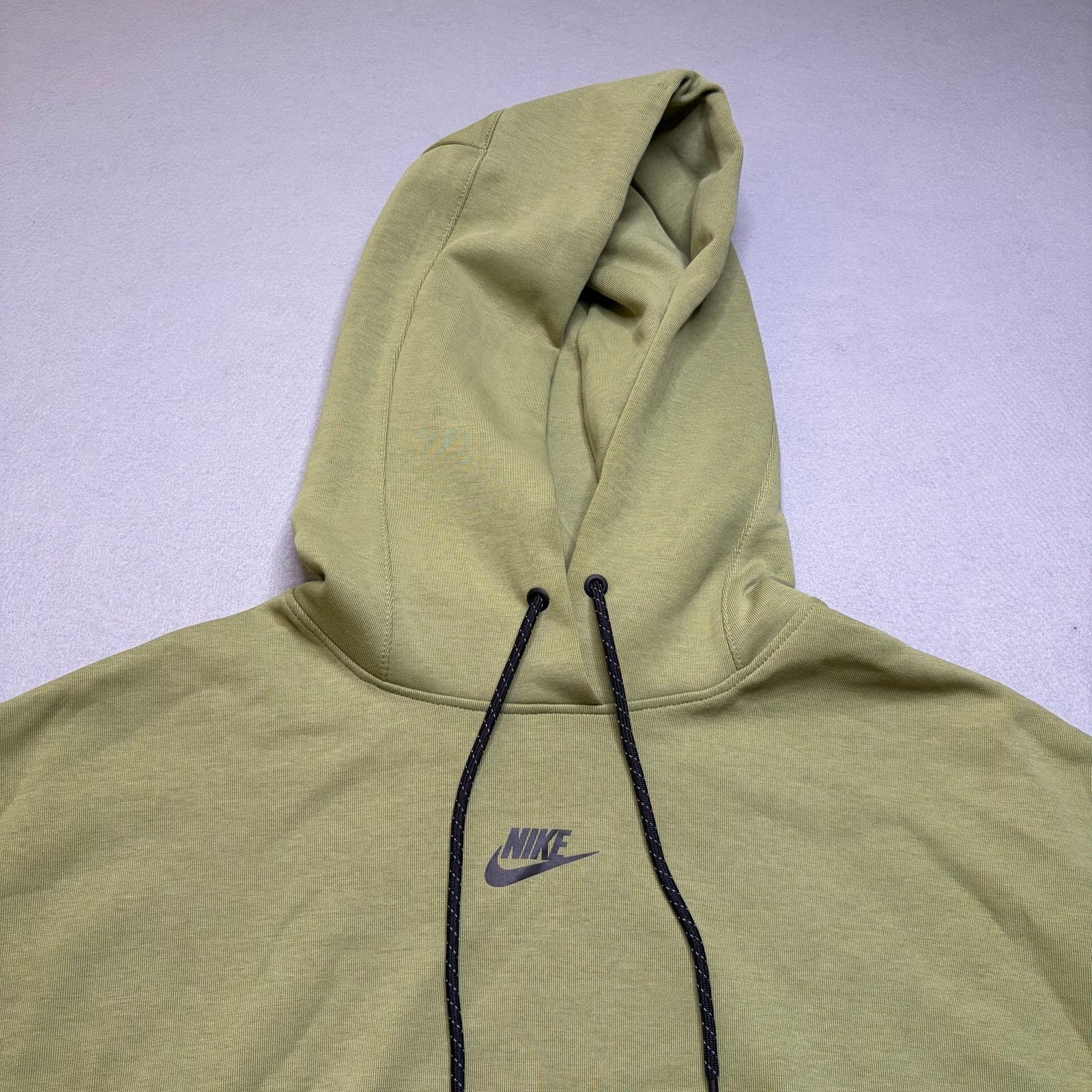 Nike Nike Sportswear Olive Pullover Hoodie Oversize Crop Medium Size M / US 6-8 / IT 42-44 - 3 Thumbnail