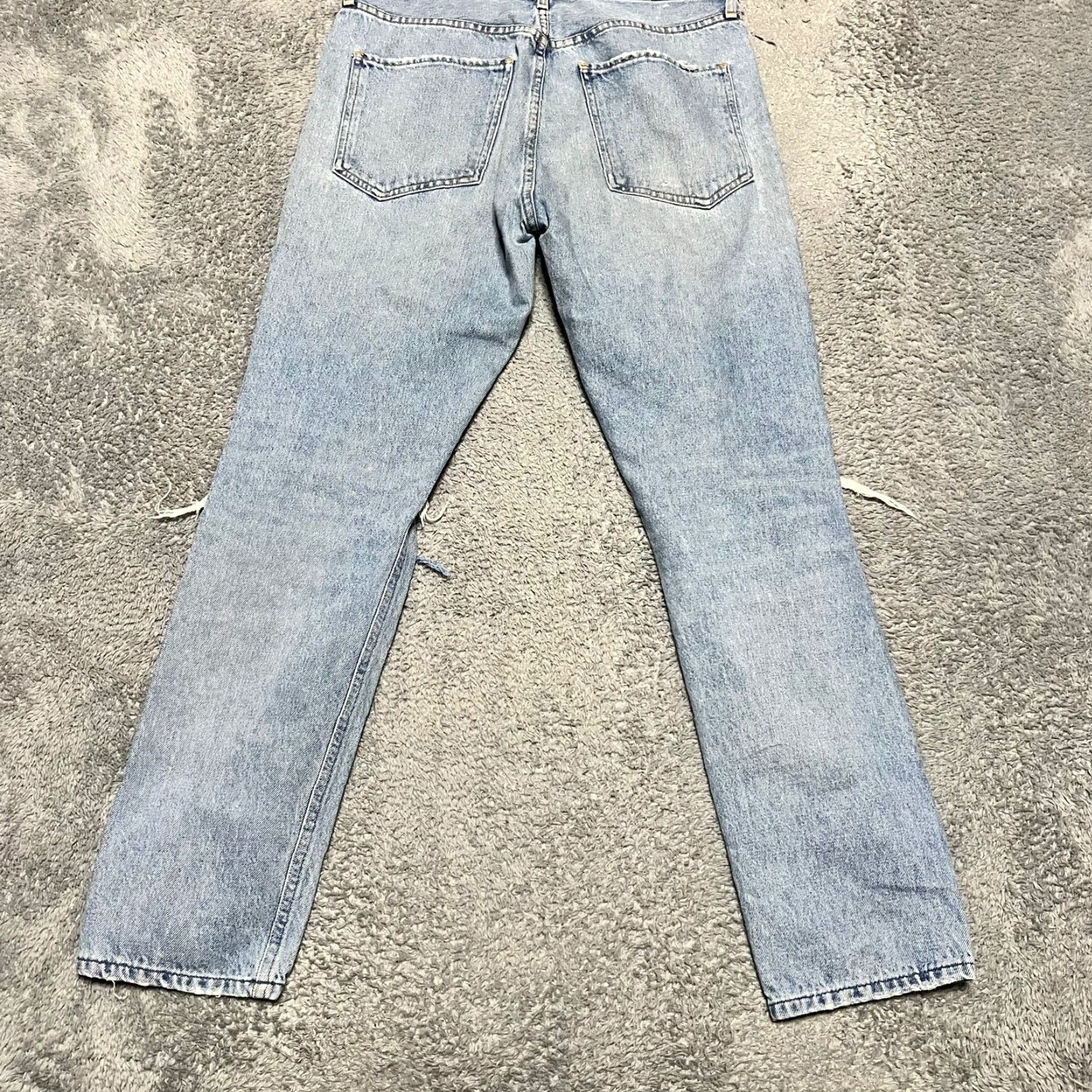 Agolde VINTAGE AGOLDE Jeans Womens 28 High Rise Straight Denim 90s Pinch Waist Blue Womens Size 28" / US 6 / IT 42 - 4 Thumbnail