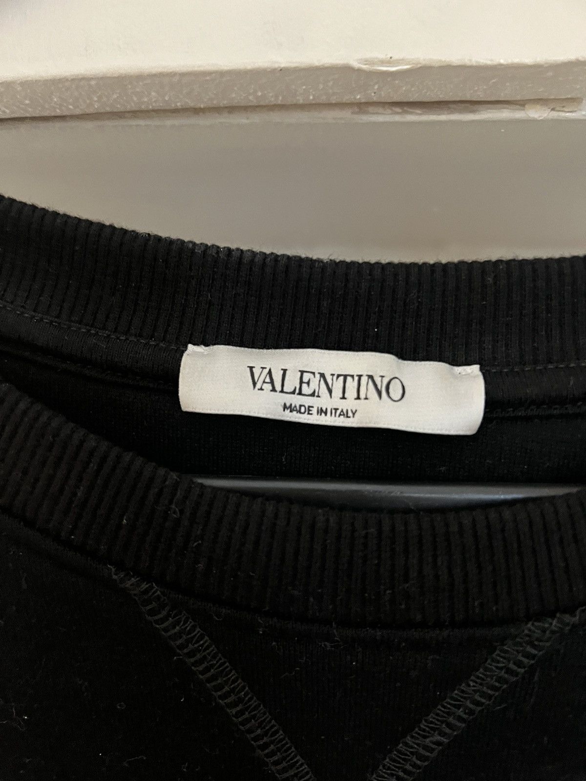Valentino Valentino men’s black XL sweatshirt Size US XL / EU 56 / 4 - 3 Thumbnail