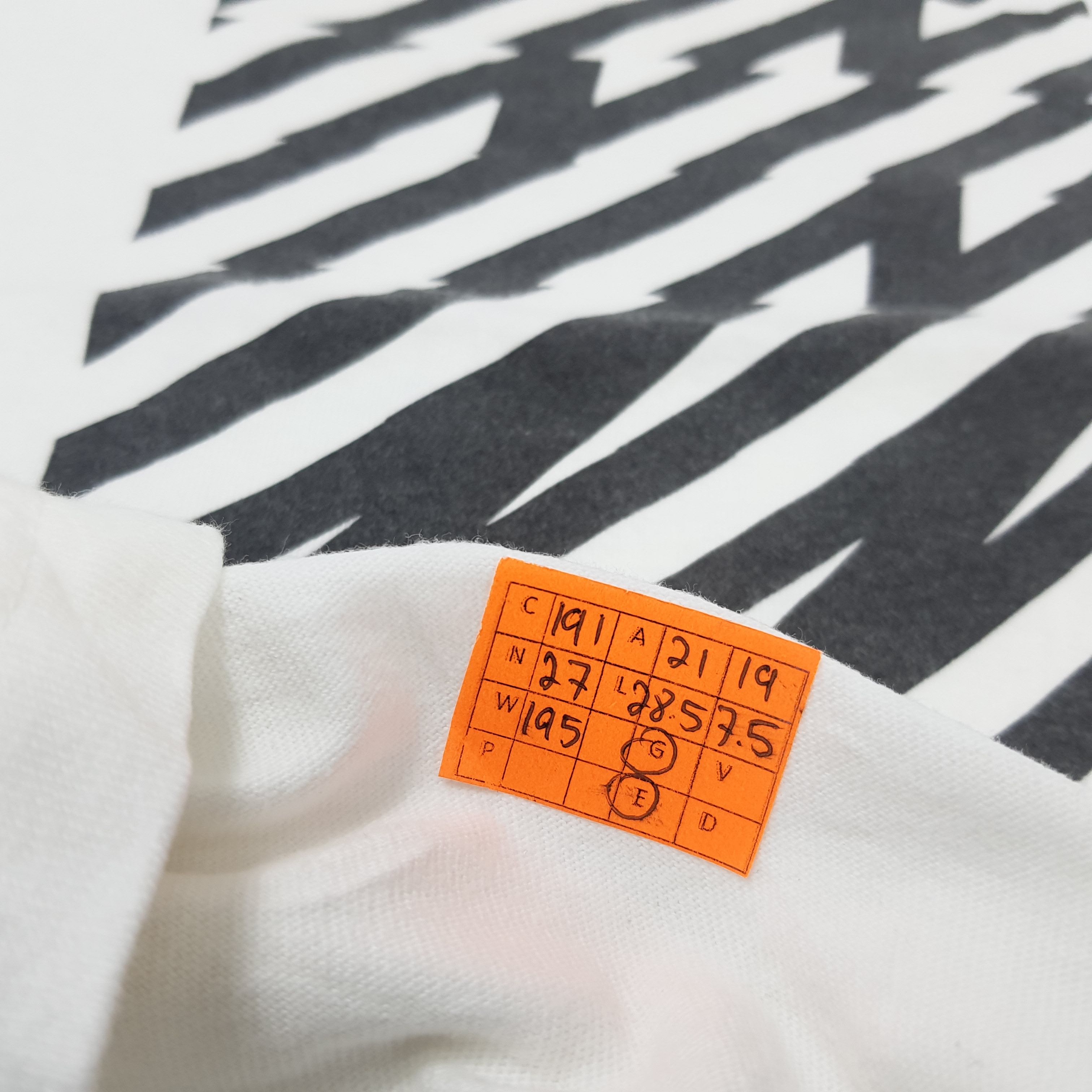 Japanese Brand × Number (N)ine × Vintage Vintage Number Nine Studious Anti World Japan Brand Tshirt Size US L / EU 52-54 / 3 - 5 Thumbnail
