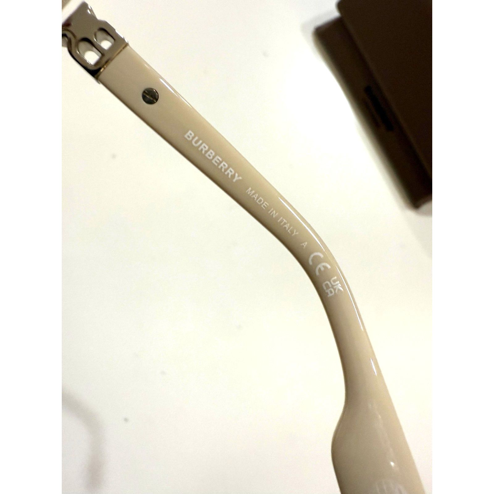 Burberry Burberry Sunglasses Womens 51mm Beige Cat Eye Italy NEW Size ONE SIZE - 6 Thumbnail