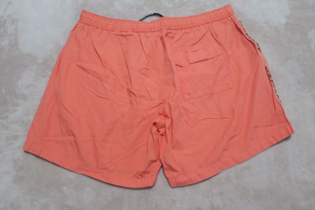 Burberry Men's Swim Trunks Salmon Side Embroidered Print Size XL Size US 32 / EU 48 - 4 Thumbnail